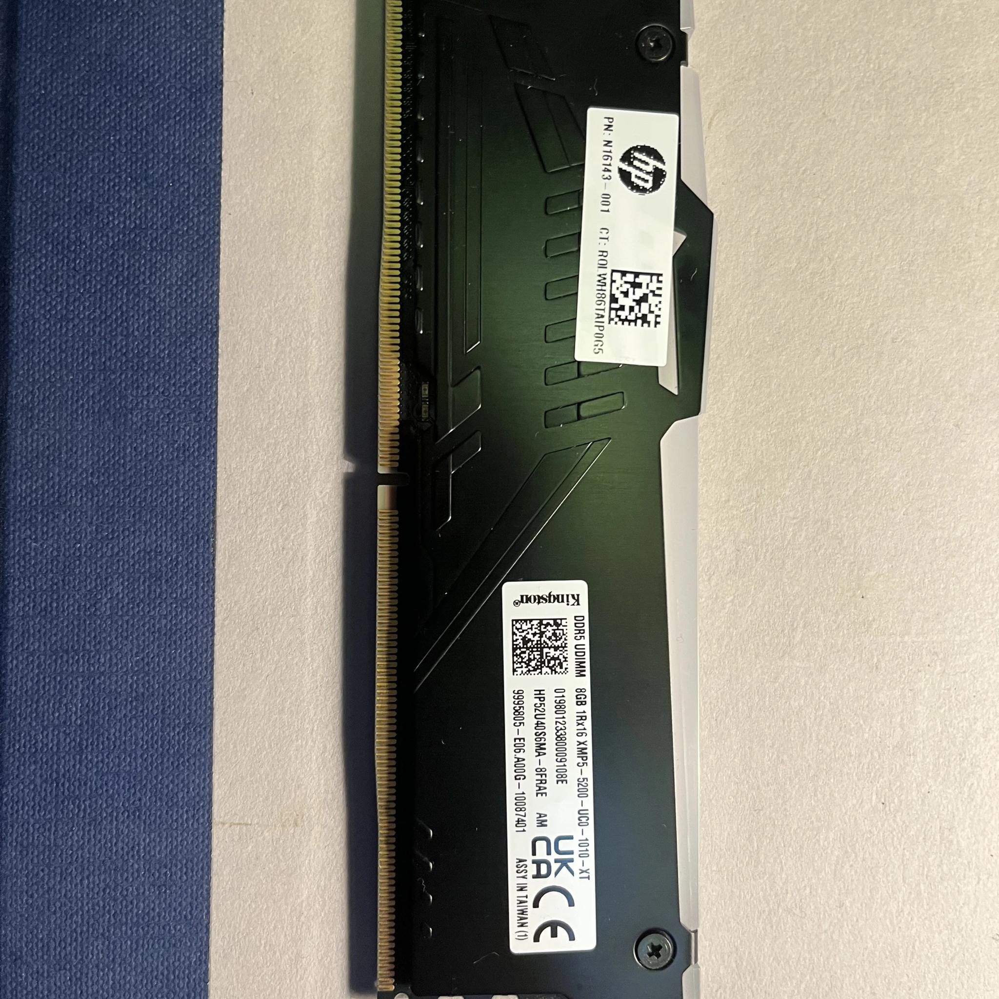 Kingston Fury Beast DDR5 8GB memory stick