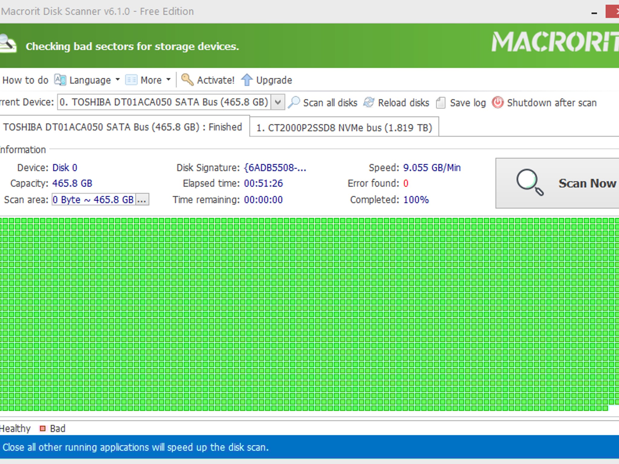500GB Toshiba 7,200RPM Internal 3.5" Hard Drive