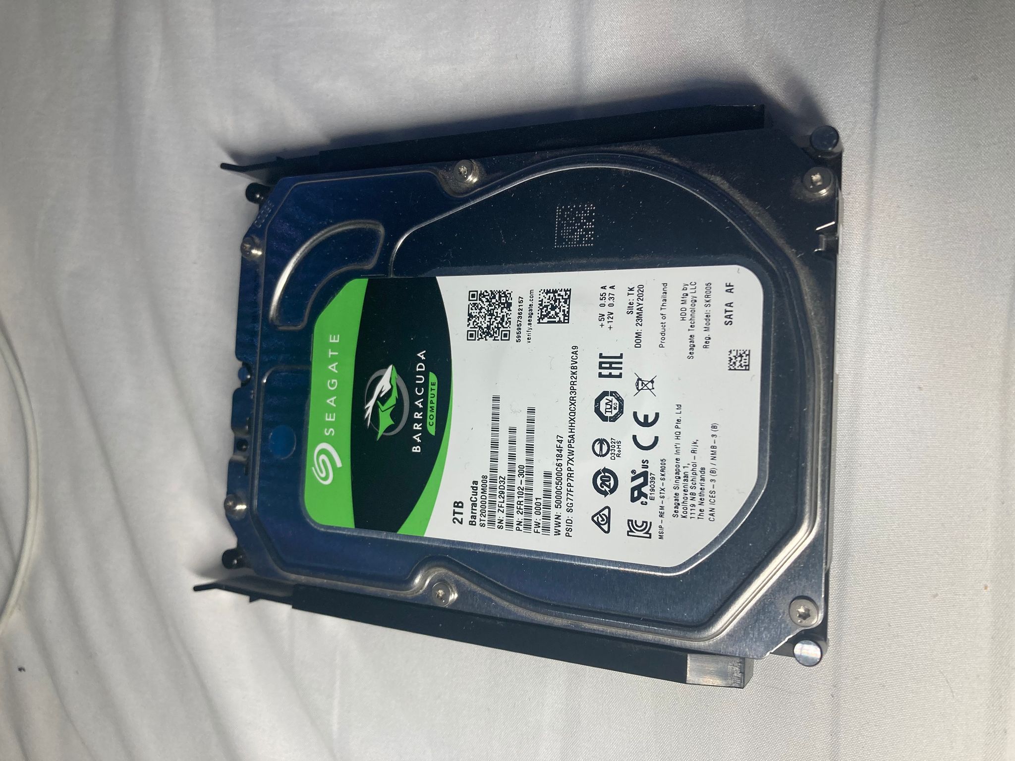 BROKEN 2tb seagate HDD