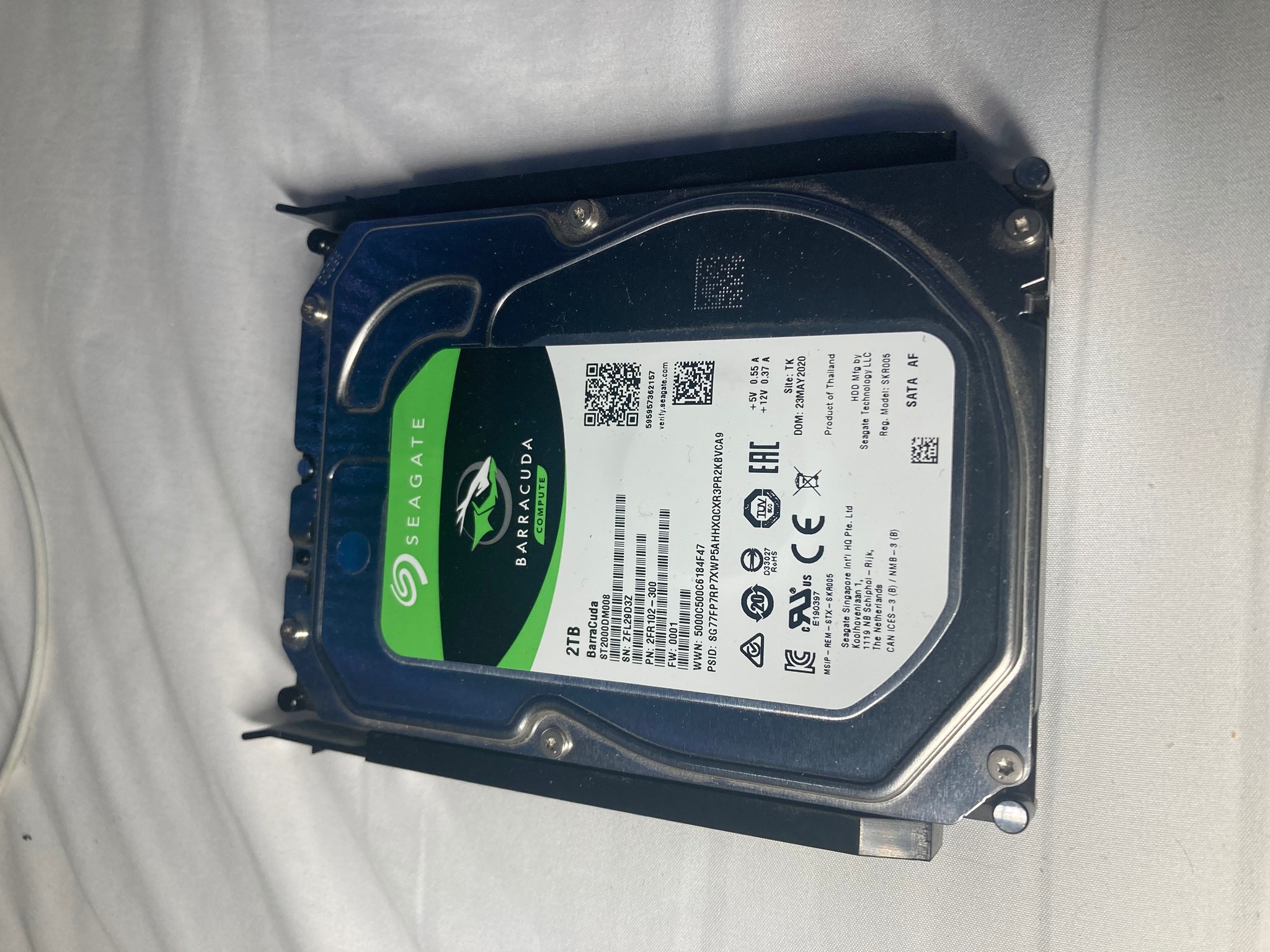 BROKEN 2tb seagate HDD