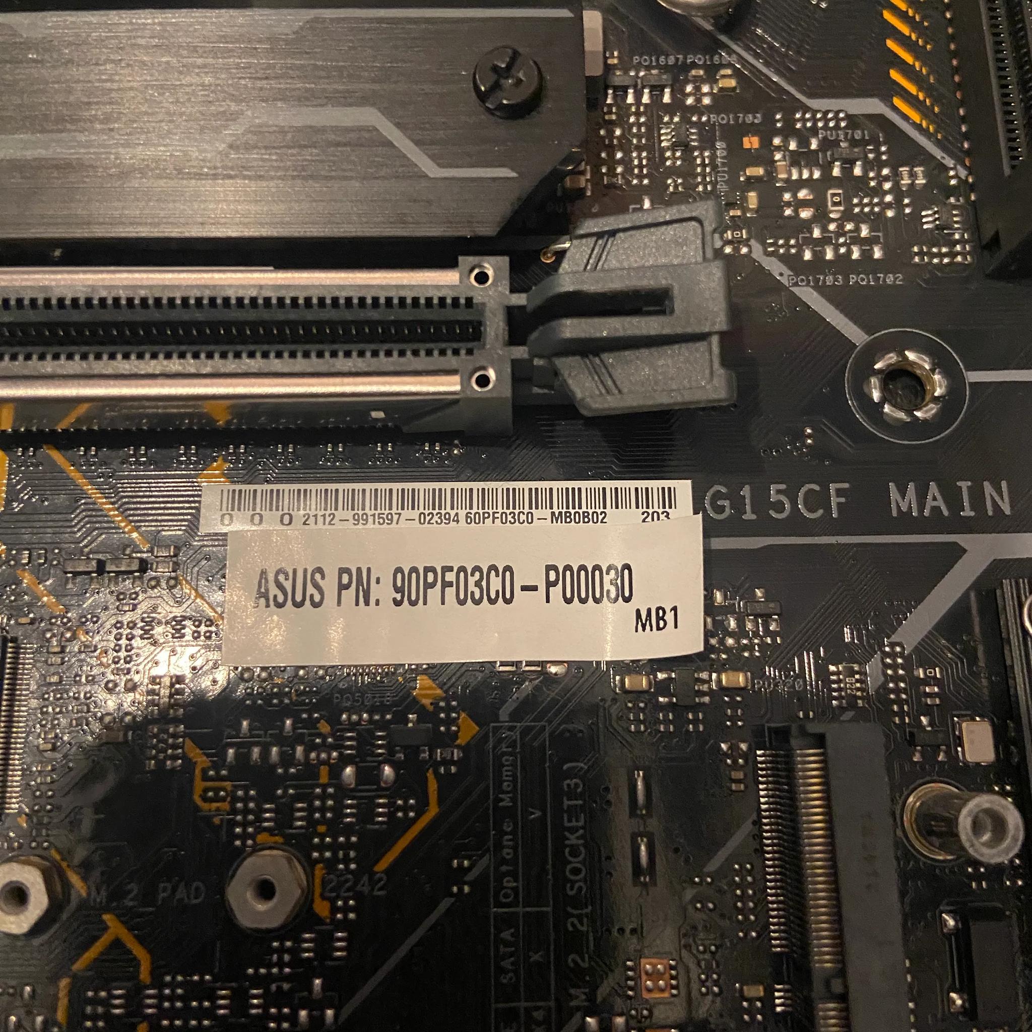 COMBO | i7 12700kf | ASUS TUF B660M-PLUS WiFi | 16GB 3200Mhz |