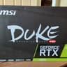 MSI GeForce RTX 2700 DUKE 8G OC 256-Bit GDDR6 PCI Express 3.0 x16 HDCP Ready Video Card