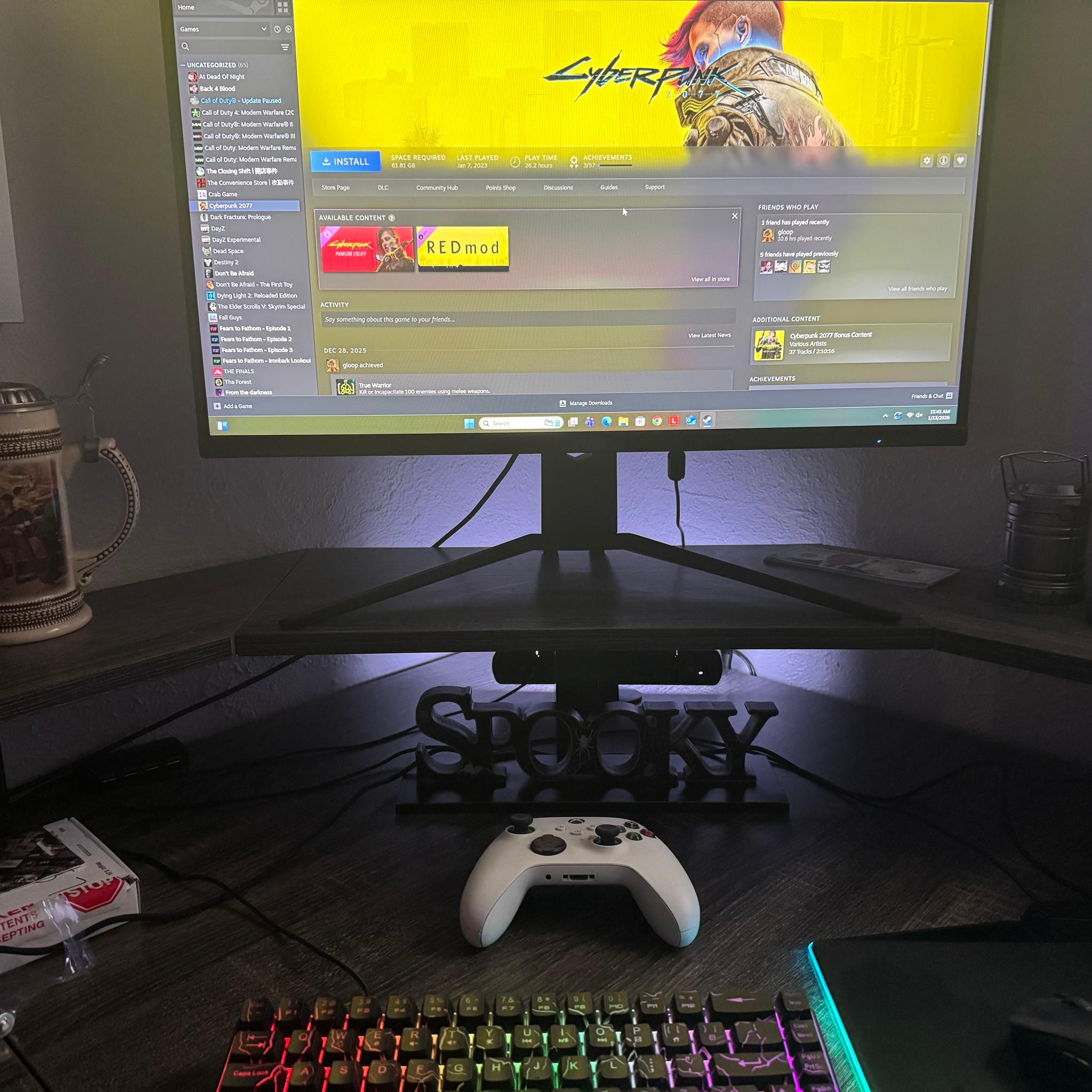 Lenovo Legion T5 tower) RTX 2070 Super, 16GB RAM, 1TB SSD, i7GEN10, etc.