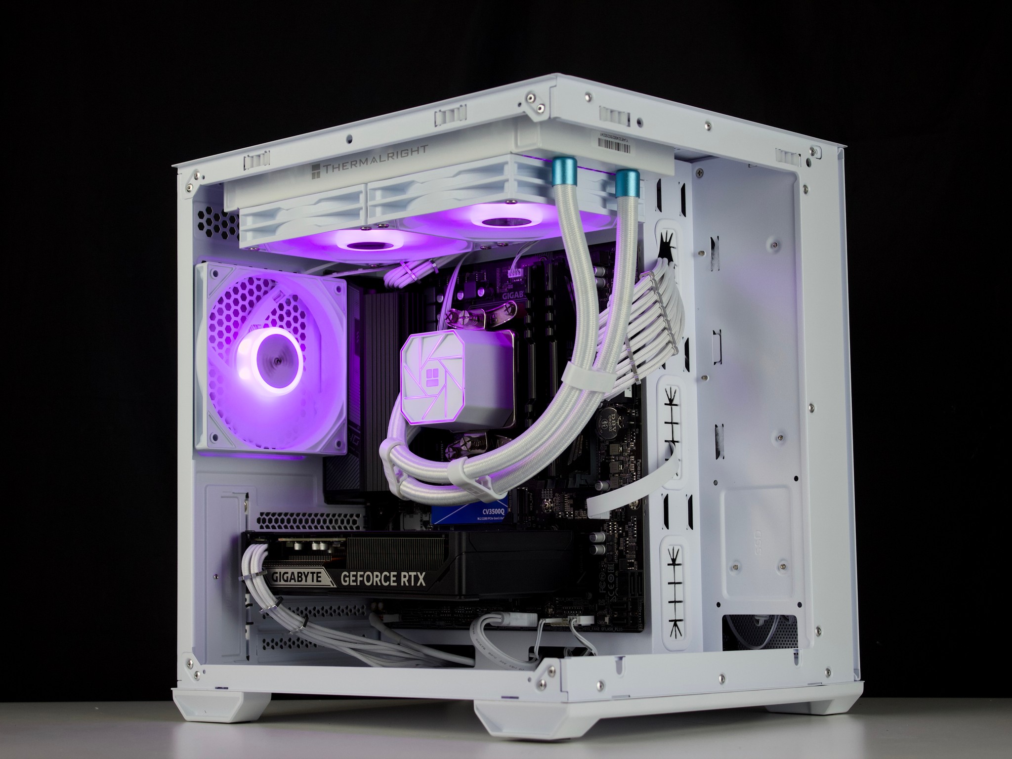 🧊❄️🧊 White Gaming PC – RTX 5060 TI, Ryzen 7 5700X, 32GB RAM, 1TB SSD - WiFi, BlueTooth 🧊❄️🧊