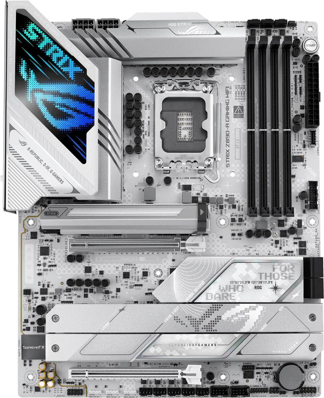ASUS ROG STRIX Z890-A GAMING WIFI7 Intel LGA 1851 ATX DDR5 Desktop Motherboard