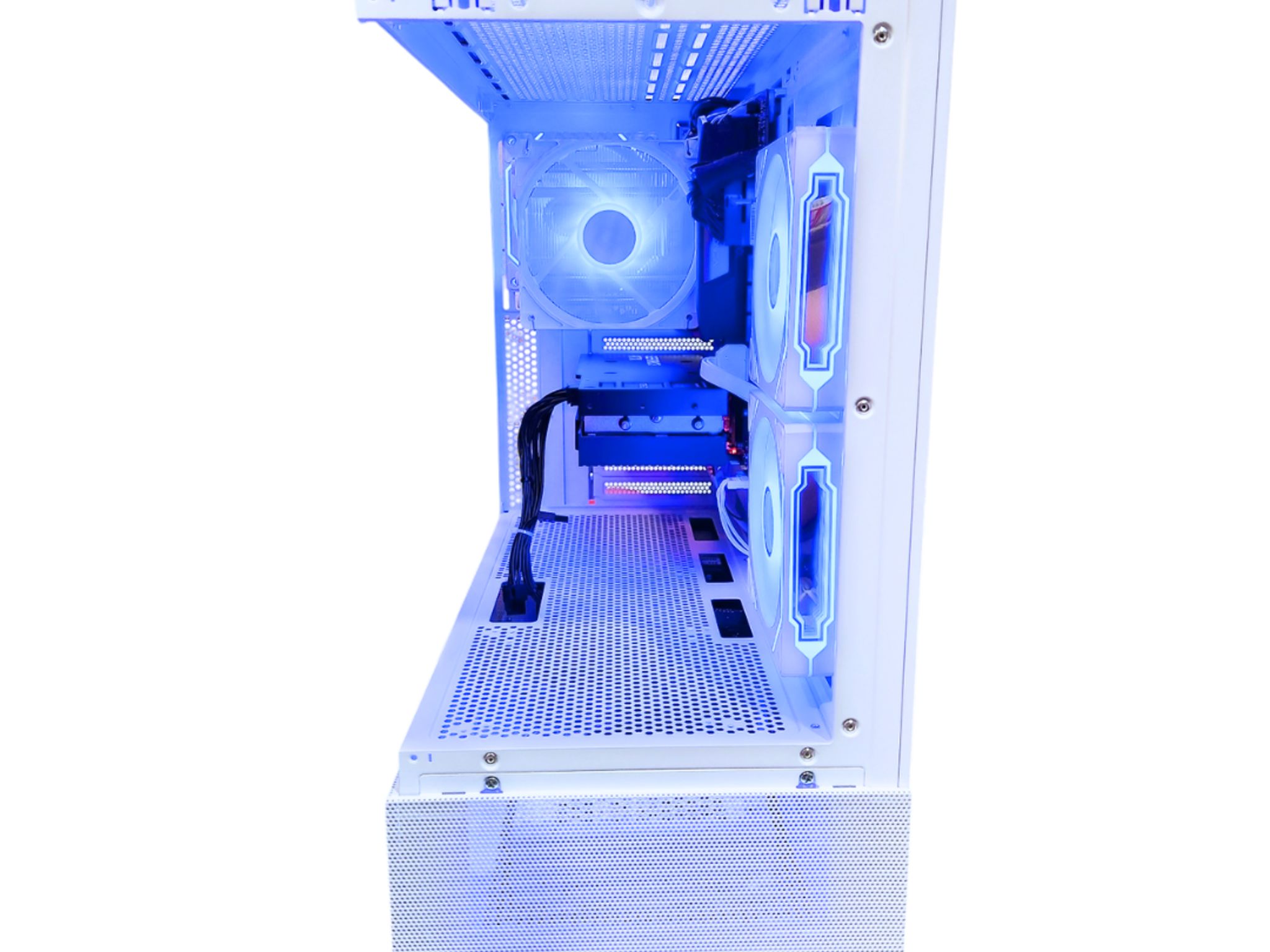 🏔 Frost❄️: RTX 4070 12GB | Ryzen 7500F | 32GB DDR5 RAM | 1TB SSD | 4 RGB Fans | White RGB Gaming PC