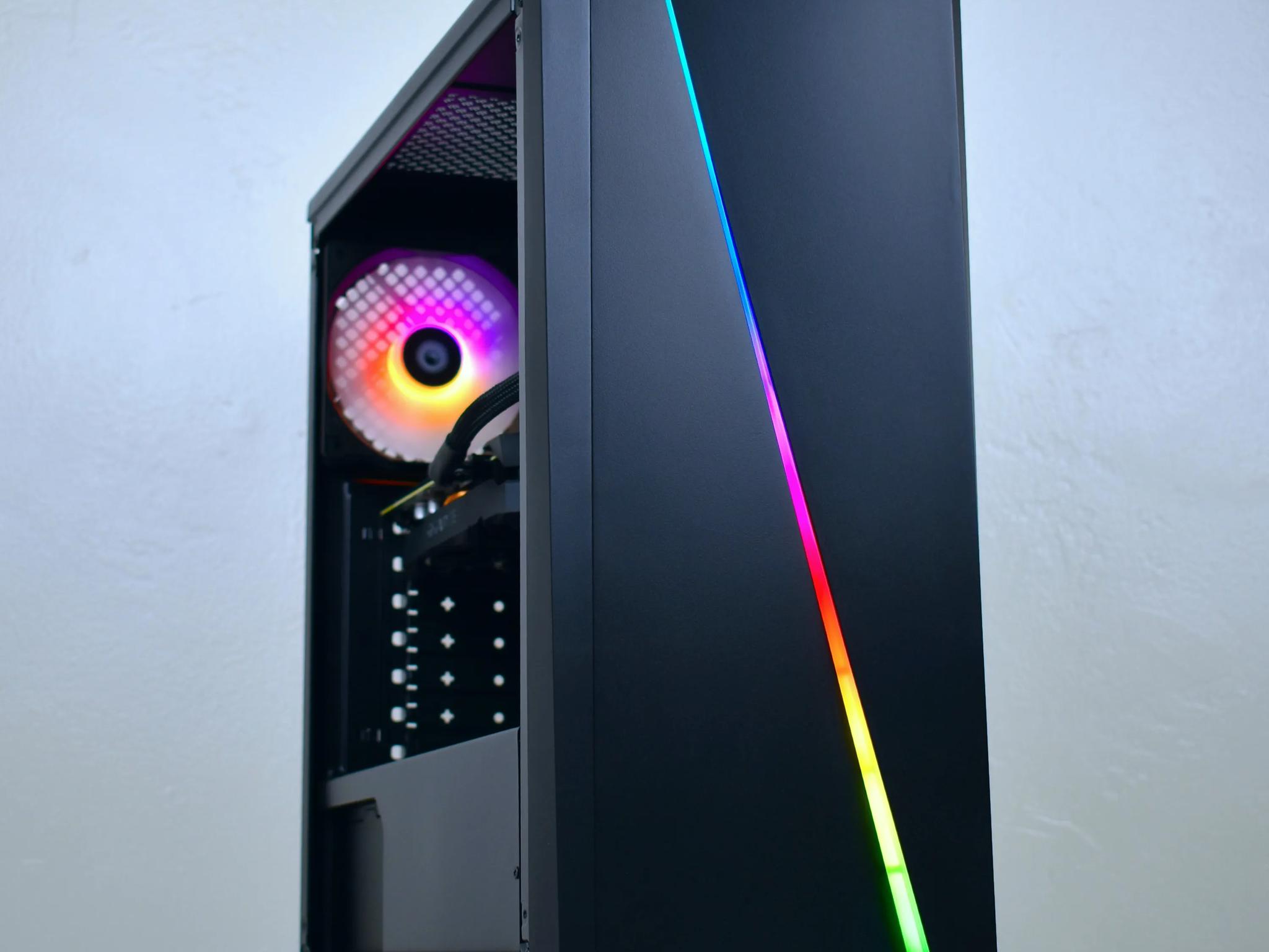 ULTIMATE VALUE Streaming/Gaming PC | NVIDIA GTX 1650, Intel 10100, 500GB SSD | Forge Warrior (Black)