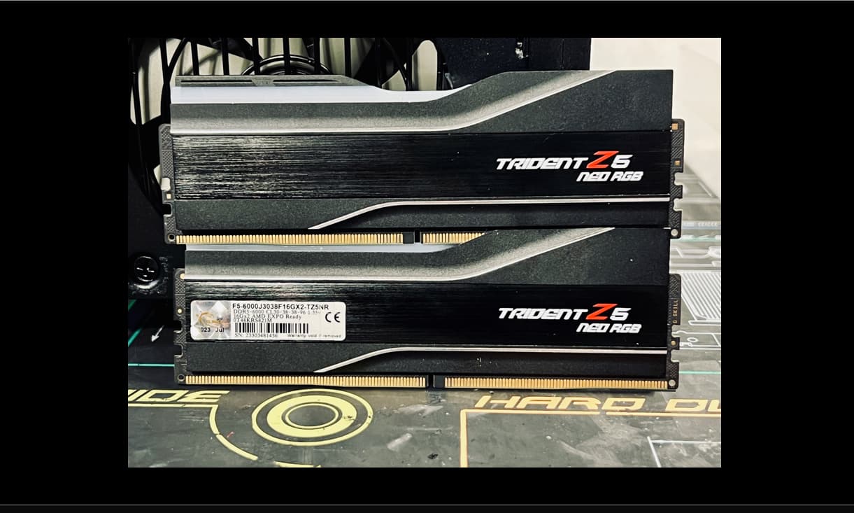G.Skill Trident Z5 Neo RGB (AMD Expo) DDR5 RAM 32GB 6000MT/s CL30