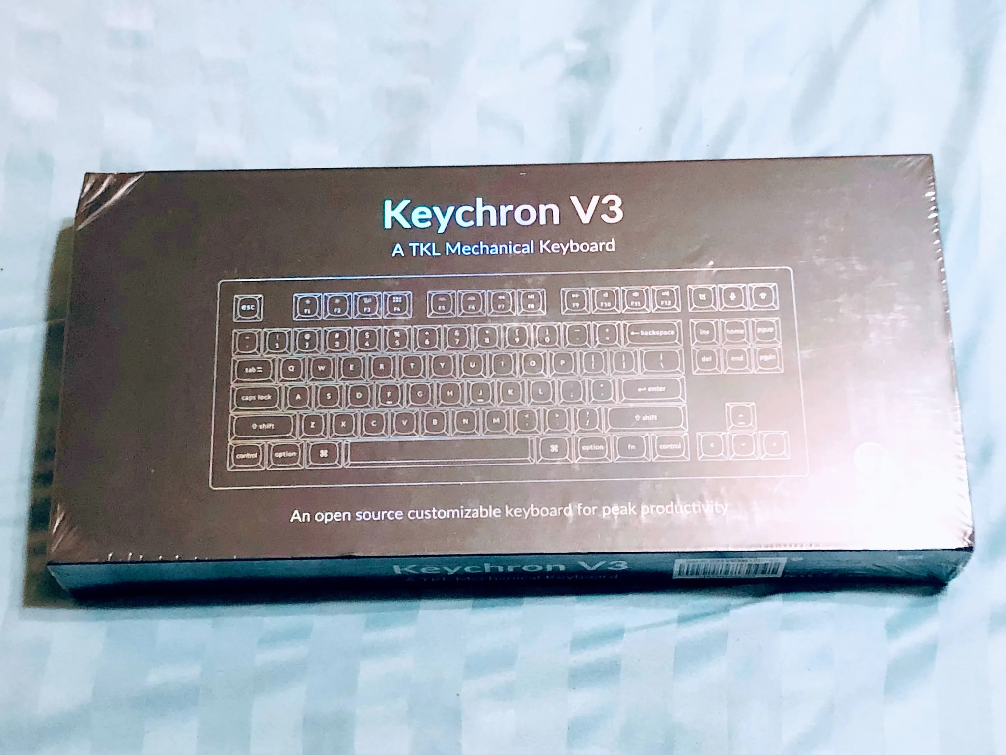 Keychron V3 QMK Custom Mechanical Keyboard (Linear K Pro Red Switches, Fully Assembled)