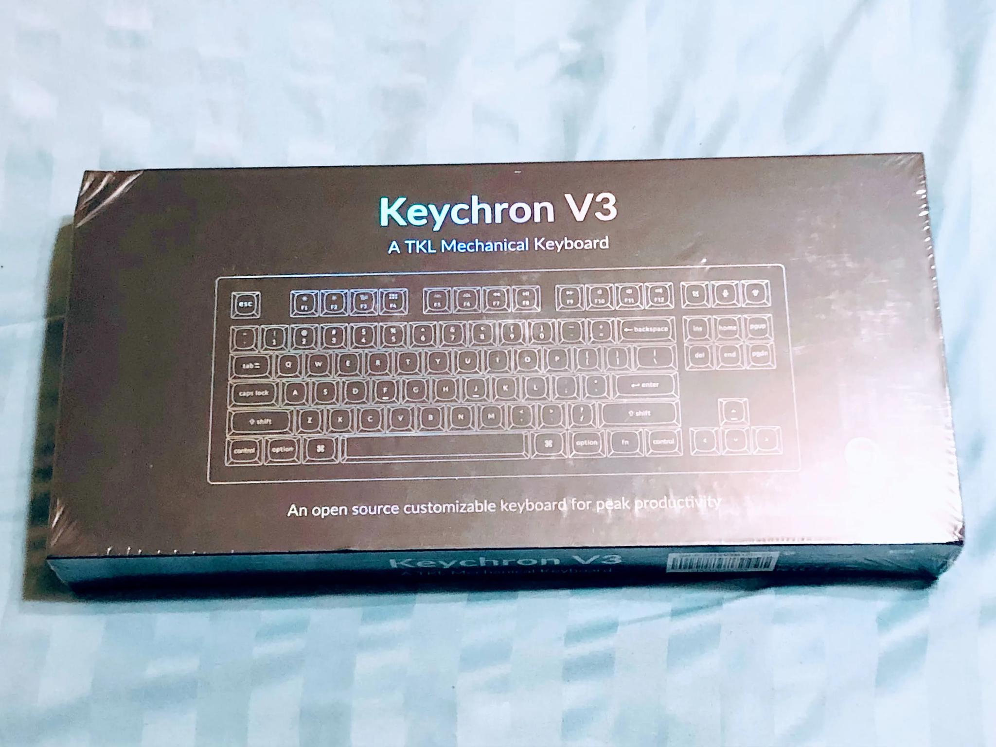 Keychron V3 QMK Custom Mechanical Keyboard (Linear K Pro Red Switches, Fully Assembled)