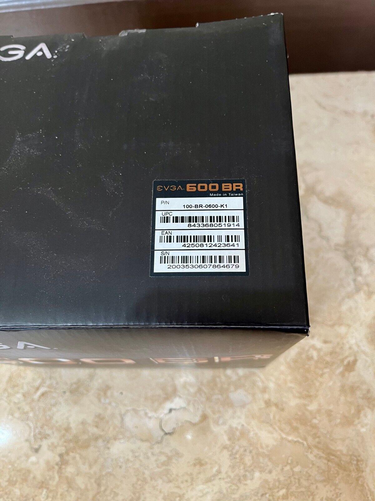 EVGA 600 BR, 80+ BRONZE 600W Power Supply