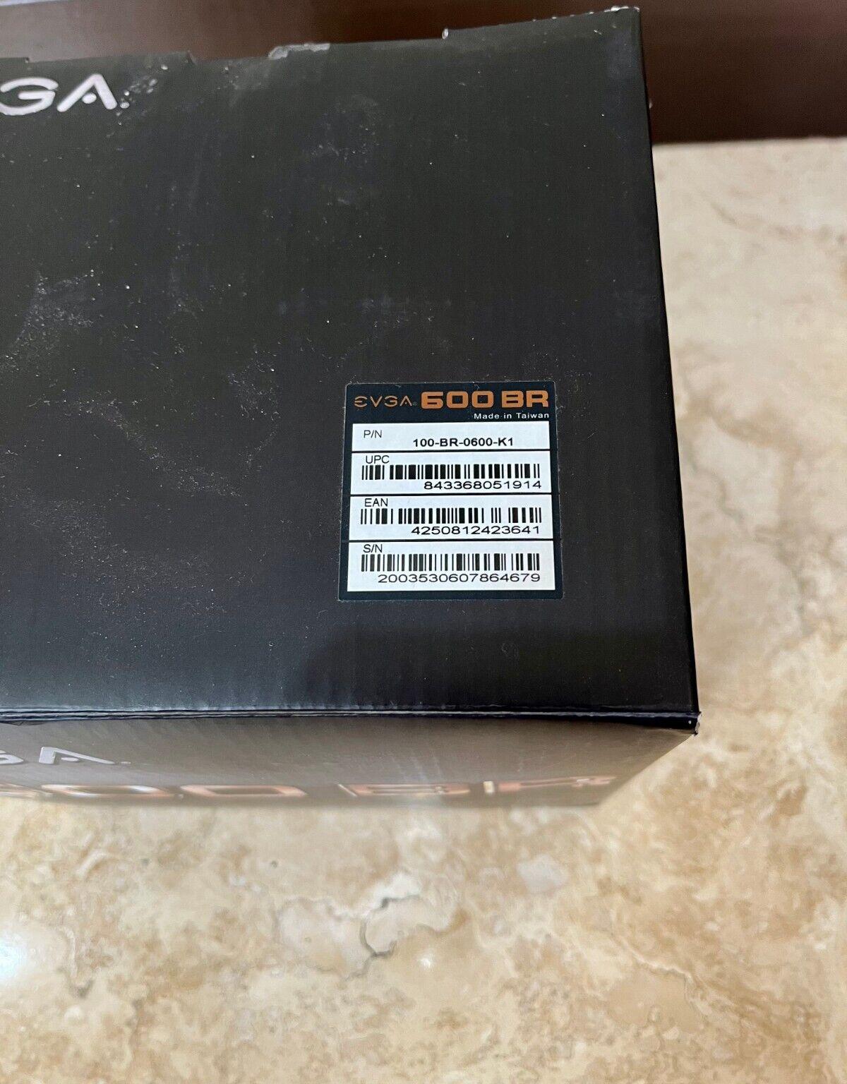 EVGA 600 BR, 80+ BRONZE 600W Power Supply