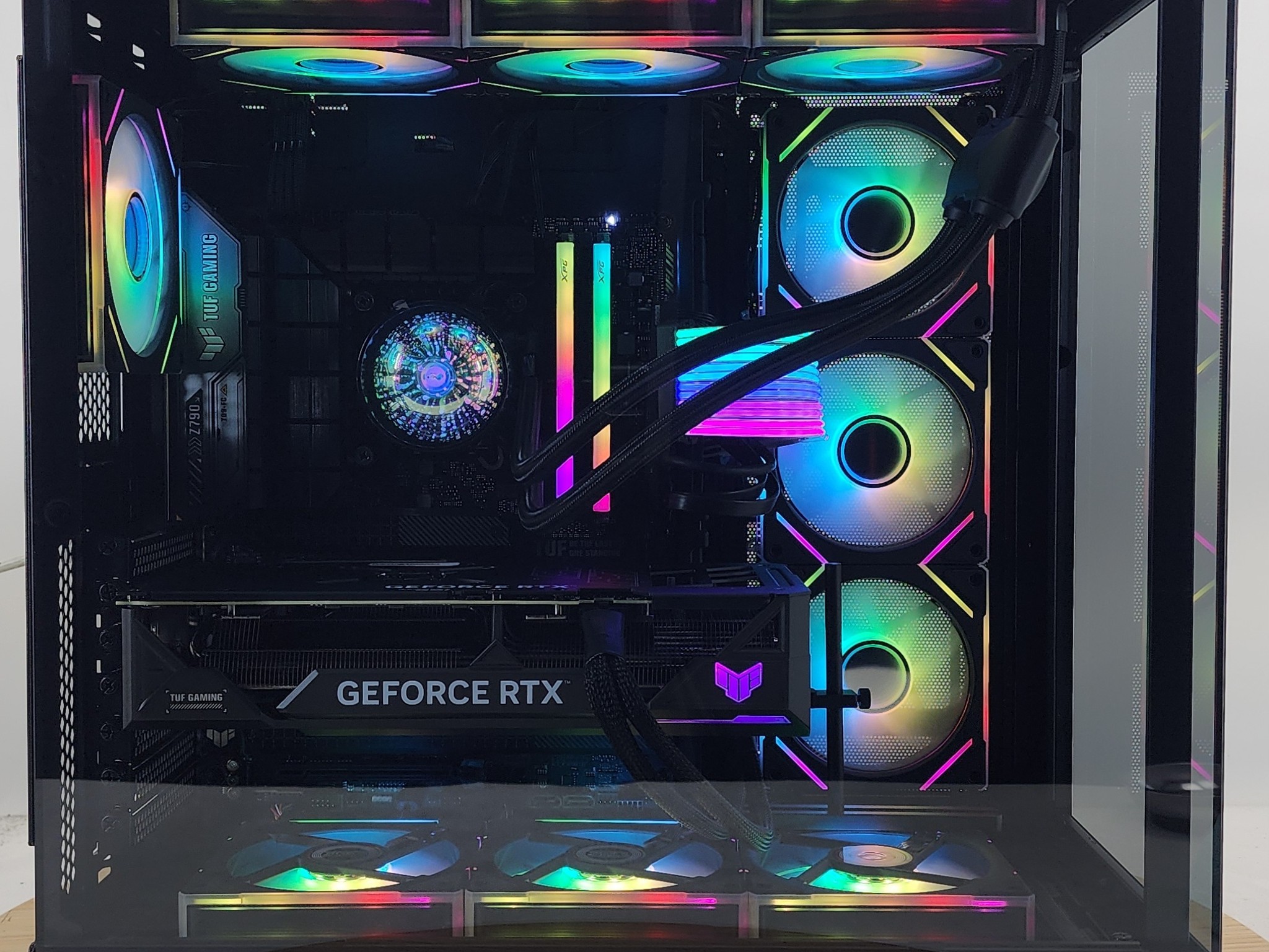 Gaming PC i7-14700KF 32GB RAM 2TB SSD RTX 4070 Ti SUPER 16GB Windows 11 Computer