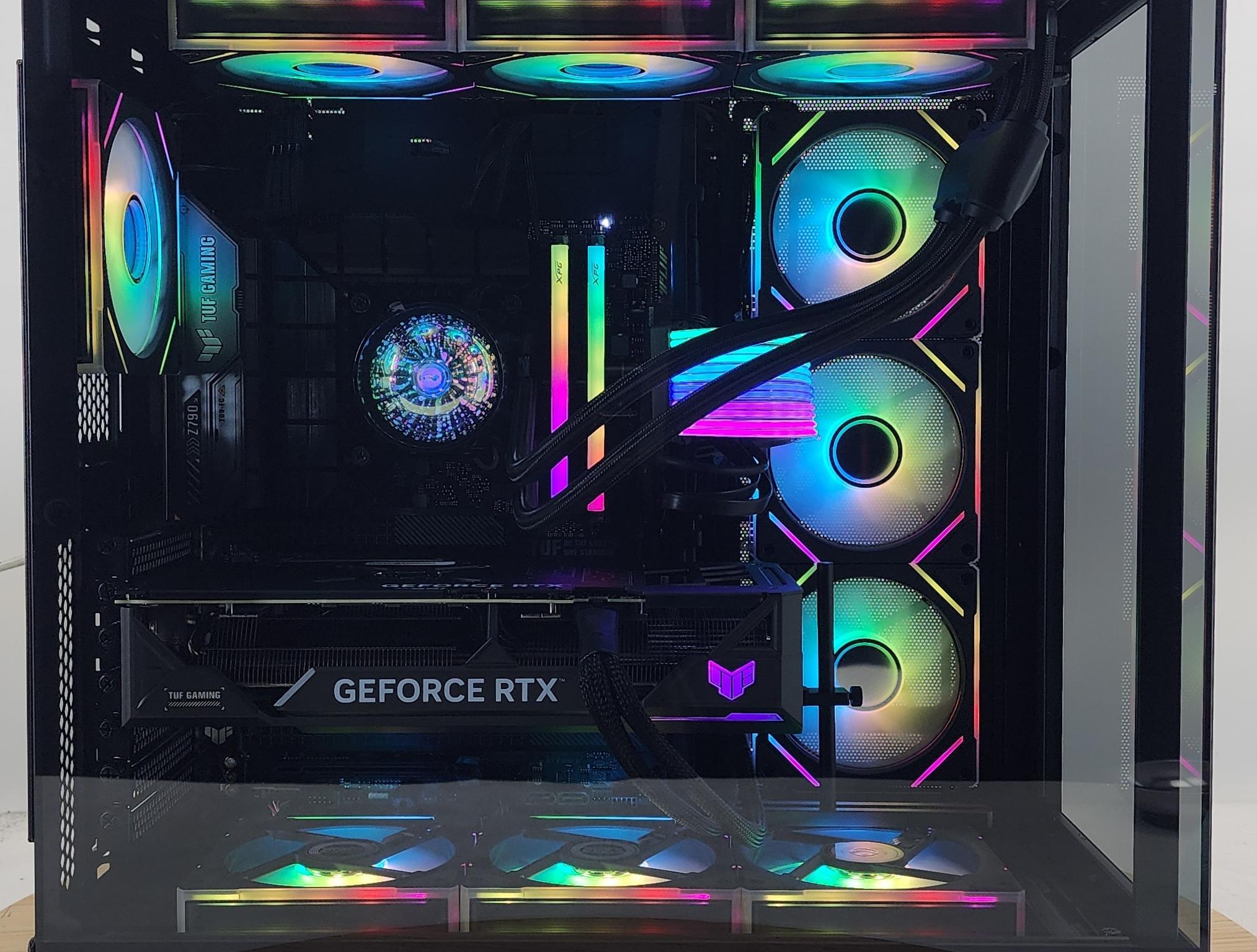Gaming PC i7-14700KF 32GB RAM 2TB SSD RTX 4070 Ti SUPER 16GB Windows 11 Computer