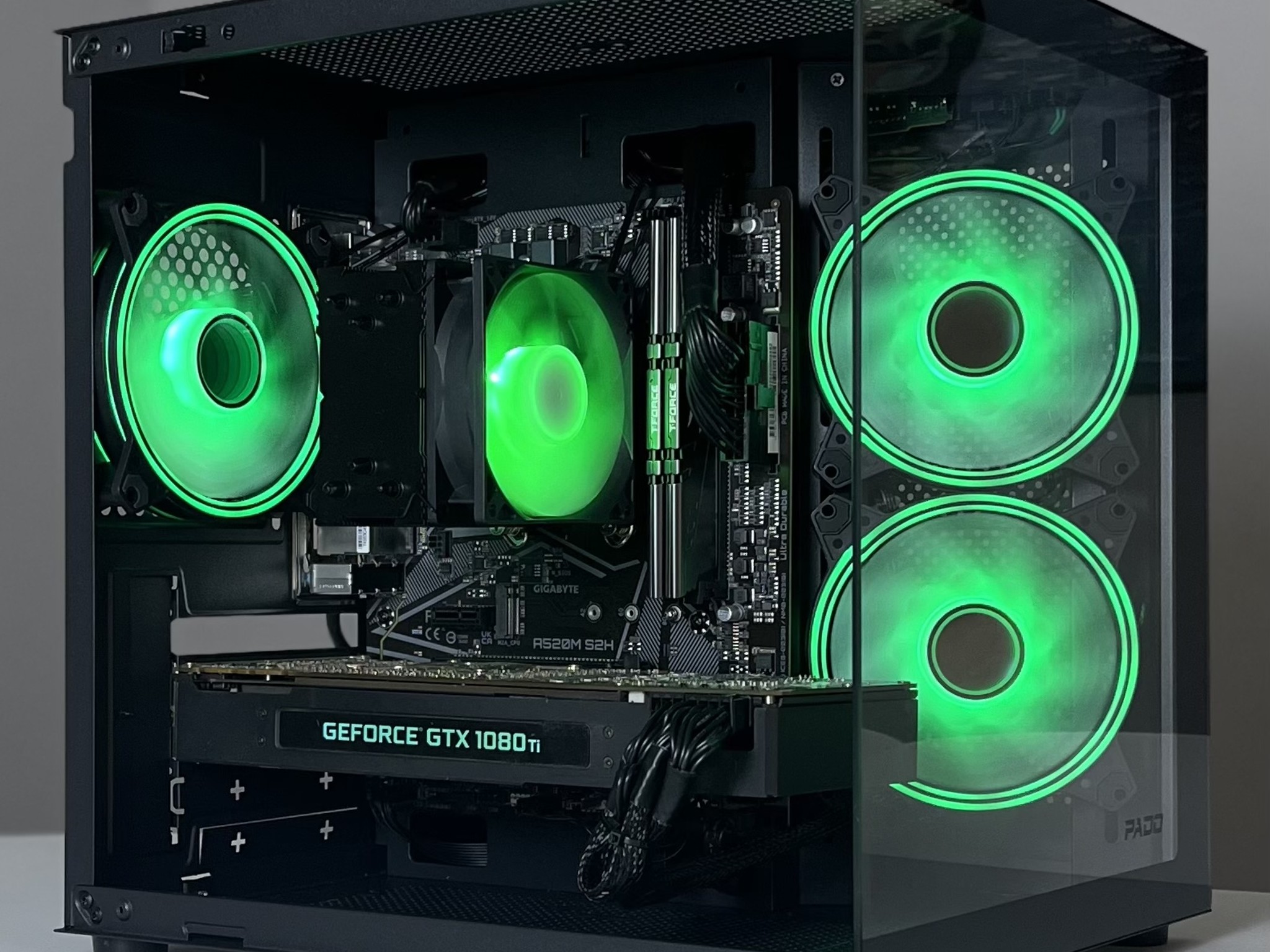▪️CLEAN LOOKING▪️💰 MAX PERFORMANCE 💰🟥RYZEN 5 5500🟥🟩 GTX 1080TI 🟩 GAMING PC