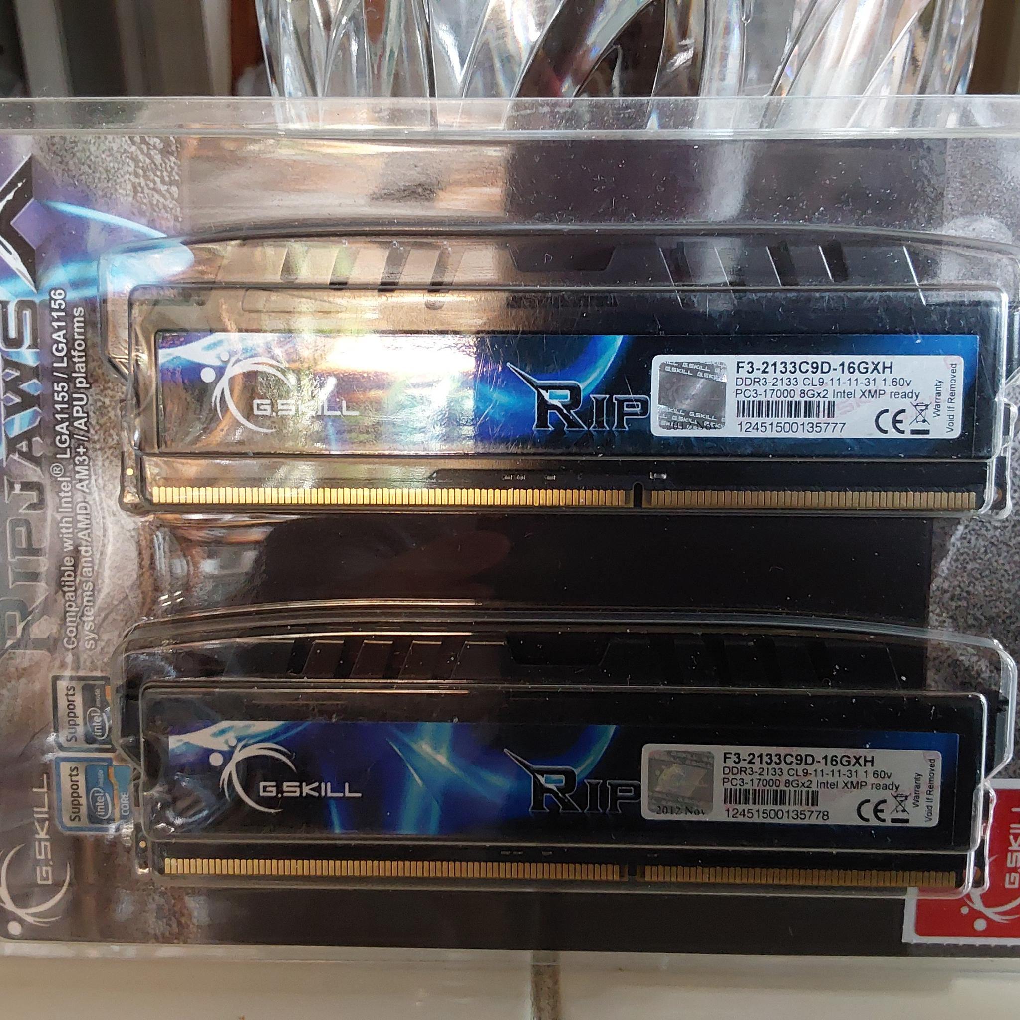 NEW G.SKILL Ripjaws X Series 16GB (2 x 8GB) 240-Pin DDR3 2133 (PC3 17000) Desktop Memory