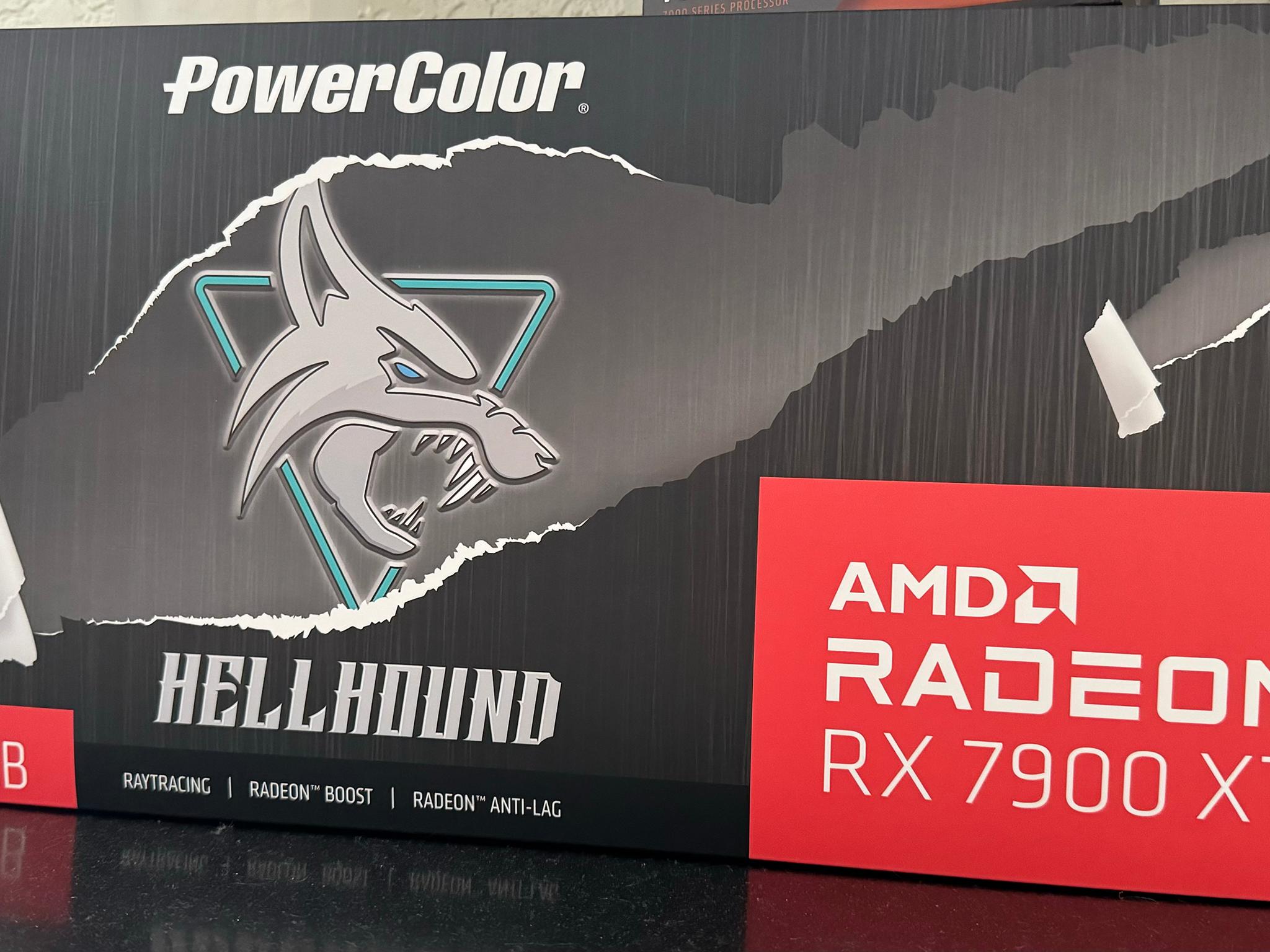AMD RADEON RX 7900 XT Graphics Card 20GB Powercolor Hellhound