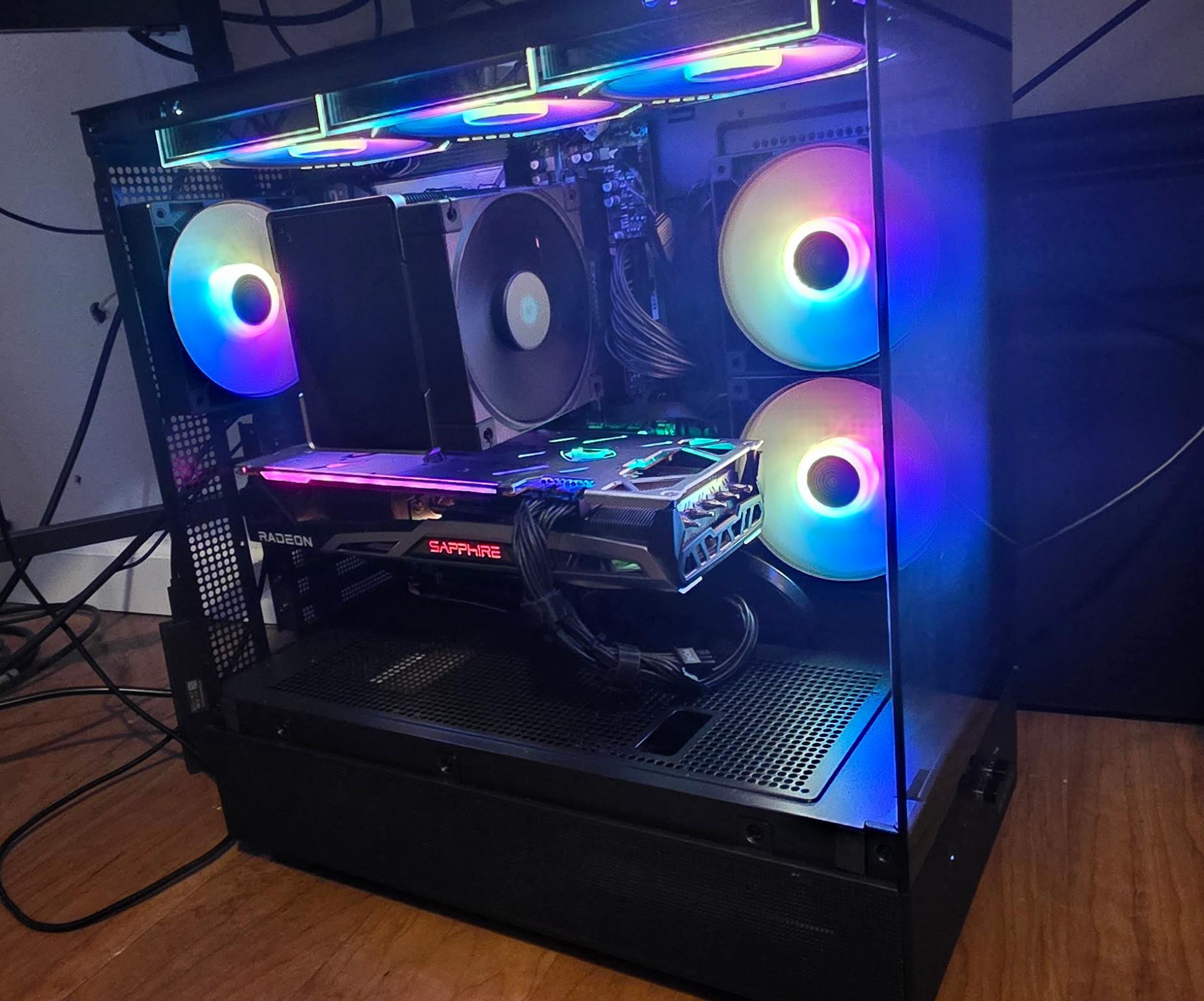 Sapphire Nitro+ RX 6800 XT Ryzen 5 7600 AM5 Gaming PC 32GB DDR5 WiFi 6