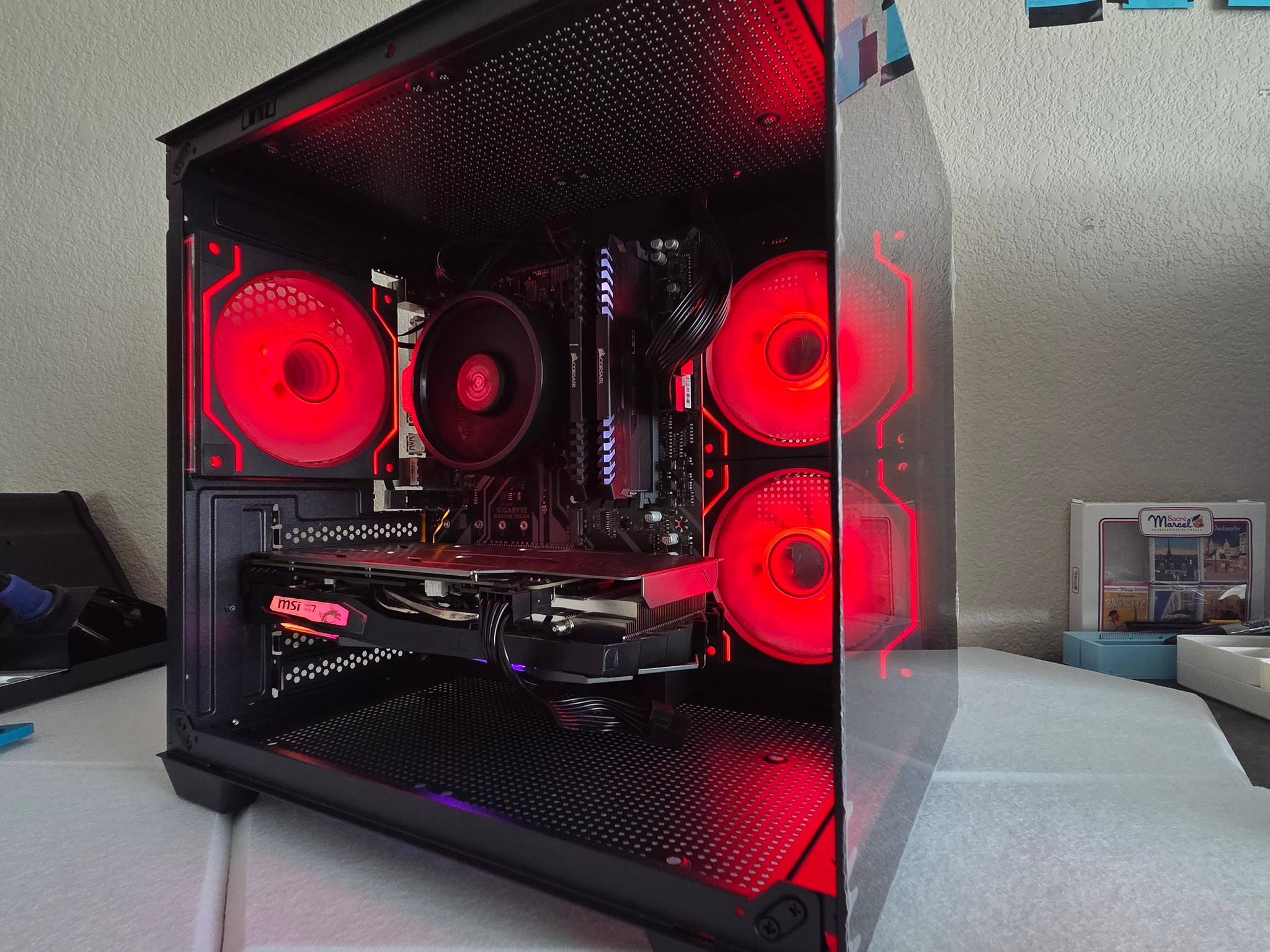 Black gaming pc (1660 SUPER)RGB🖤⬛💻WIFI