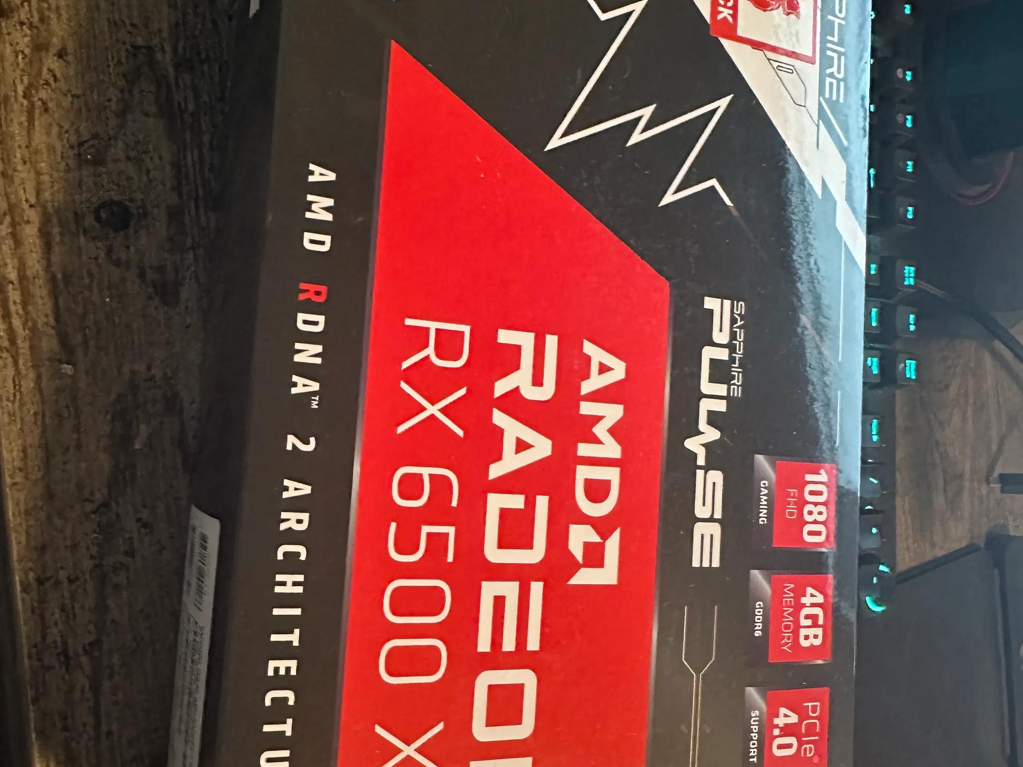 BNIB Sapphire Radeon RX 6500 XT Pulse