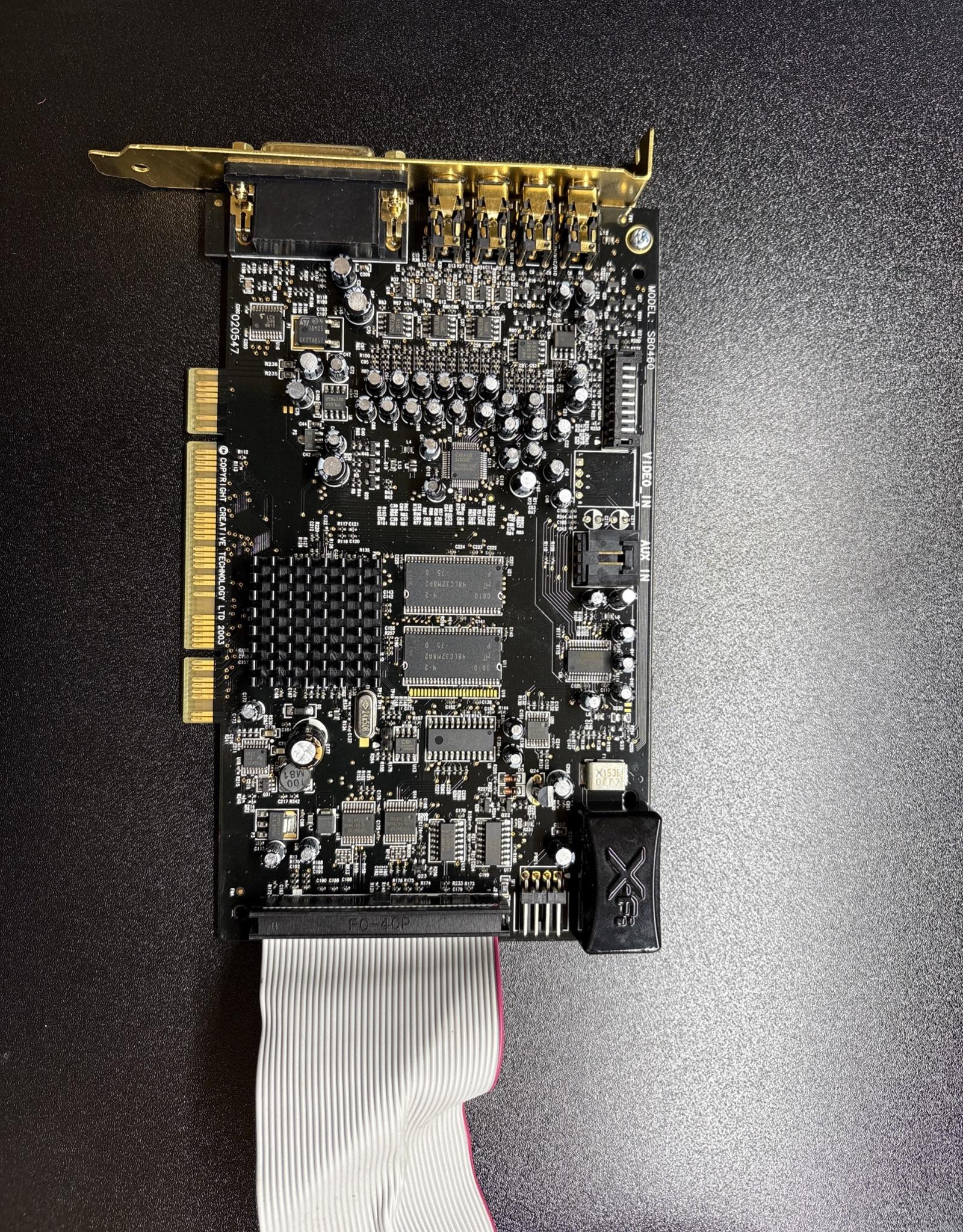 SOLD! Creative Labs Sound Blaster X-FI FATAL1TY Edition SB0460+SB0250