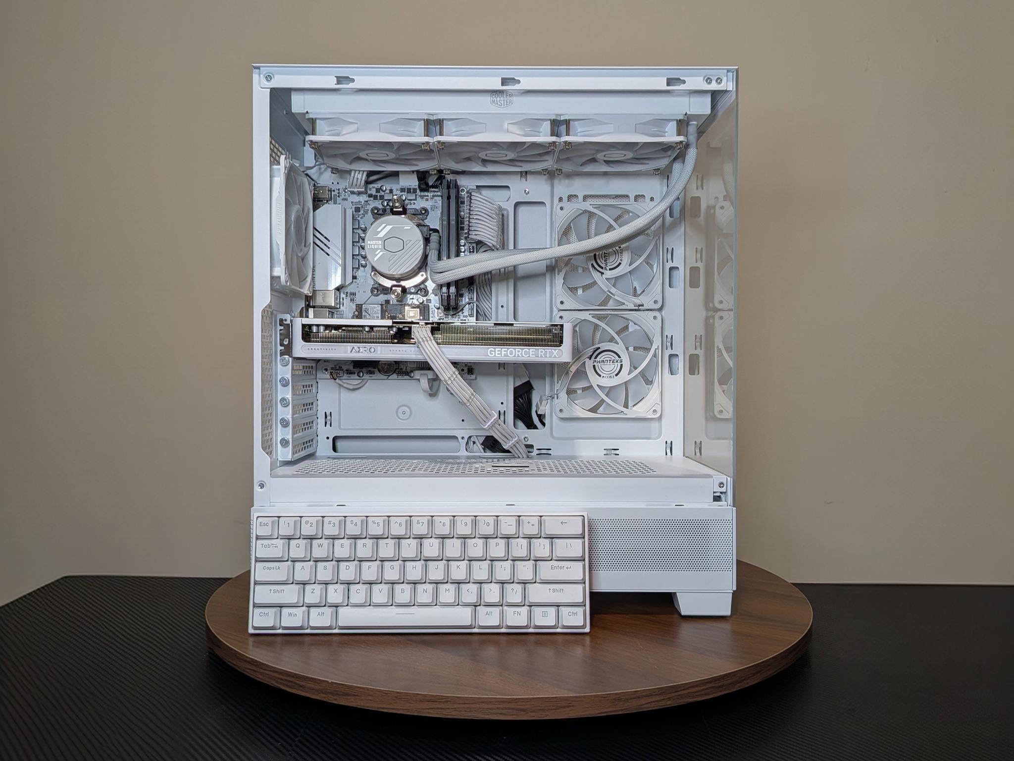 ❄️WHITE❄️ RTX 5060 TI 8GB PC | RYZEN 5 5600X | 32GB RAM | 1TB NVME | WINDOWS 11 |