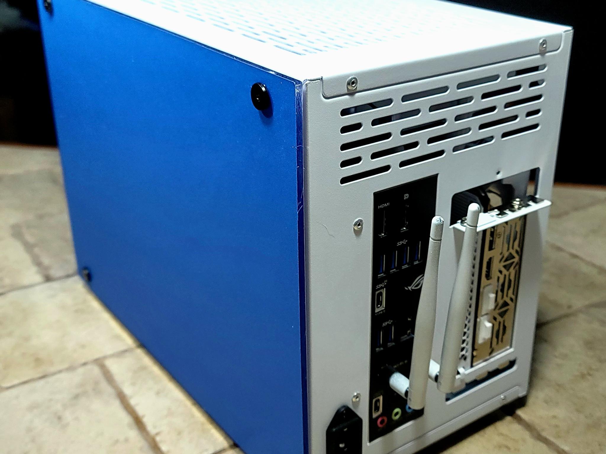 Blue Ice--i5 10600KF, RX 7600, Strix B460I, 64Gb RAM, 2TB SSDs, 240mm AIO, WiFi/BT