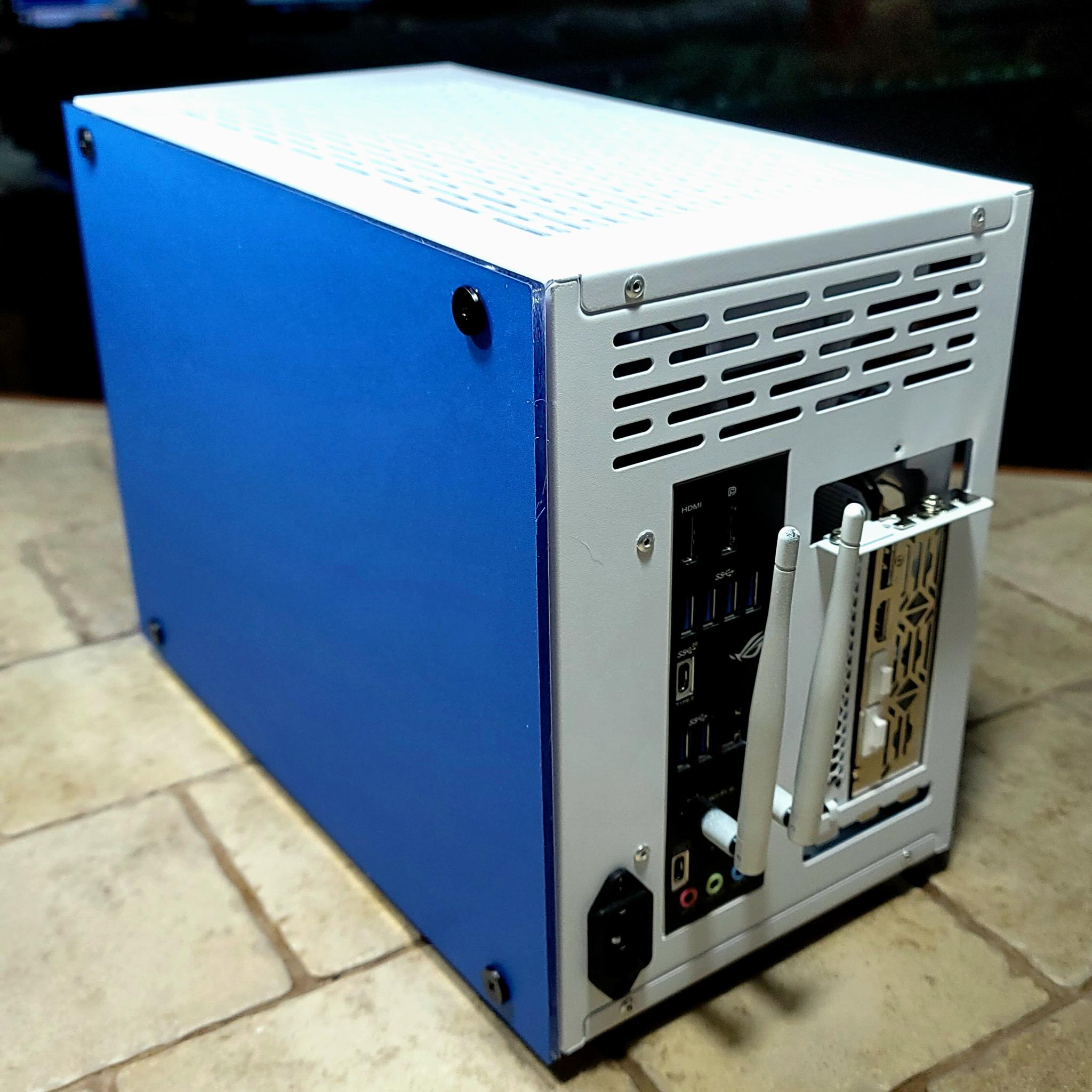 Blue Ice--i5 10600KF, RX 7600, Strix B460I, 64Gb RAM, 2TB SSDs, 240mm AIO, WiFi/BT