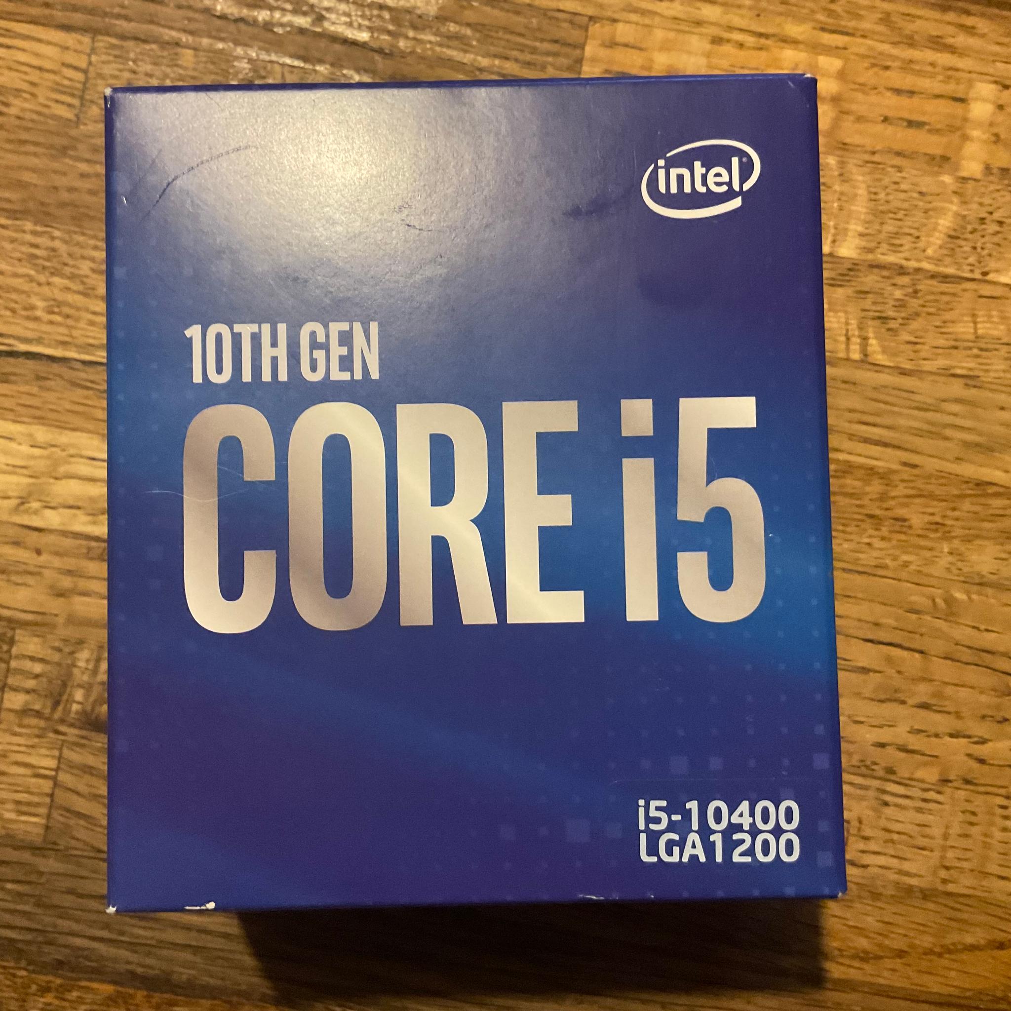 intel Core i5-10400 CPU