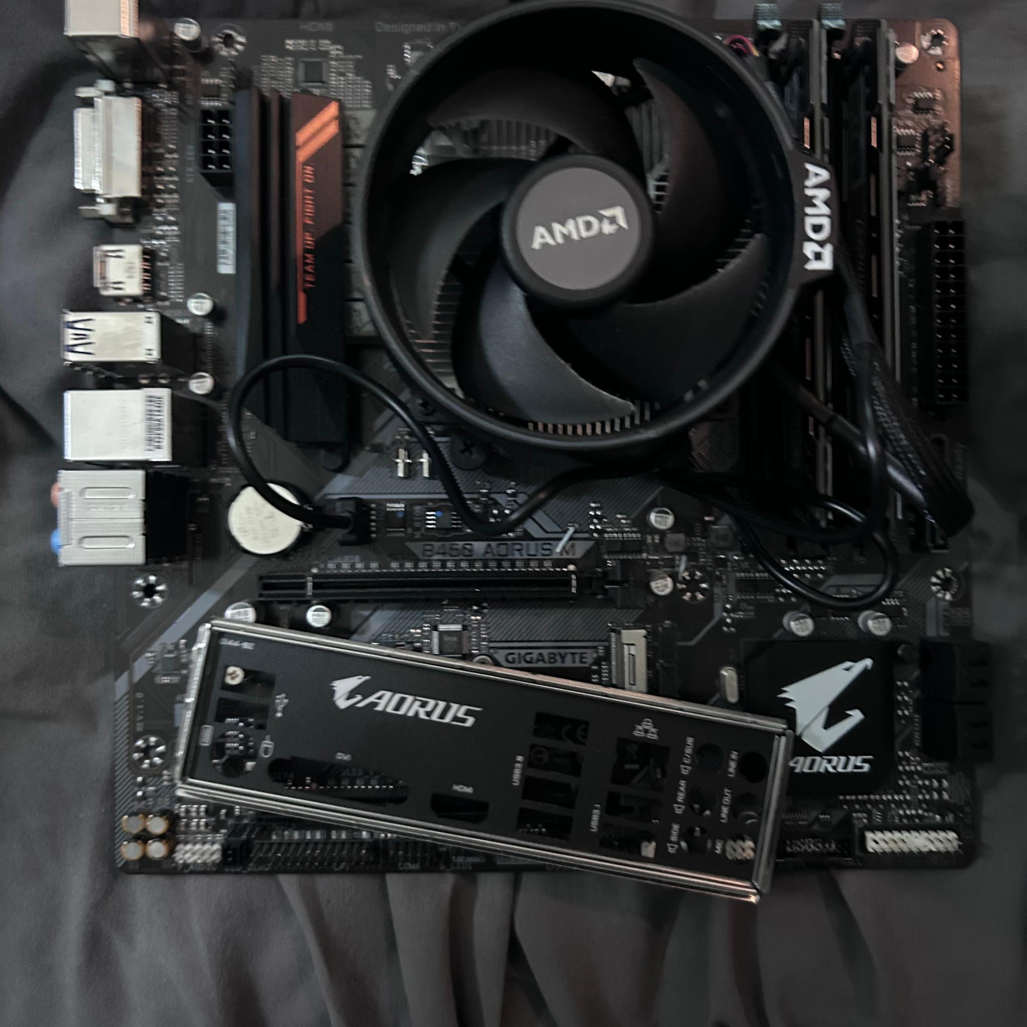 Ryzen 7 2700 + B450 AORUS M + 16GB ddr4 + RTX 3060 8gb