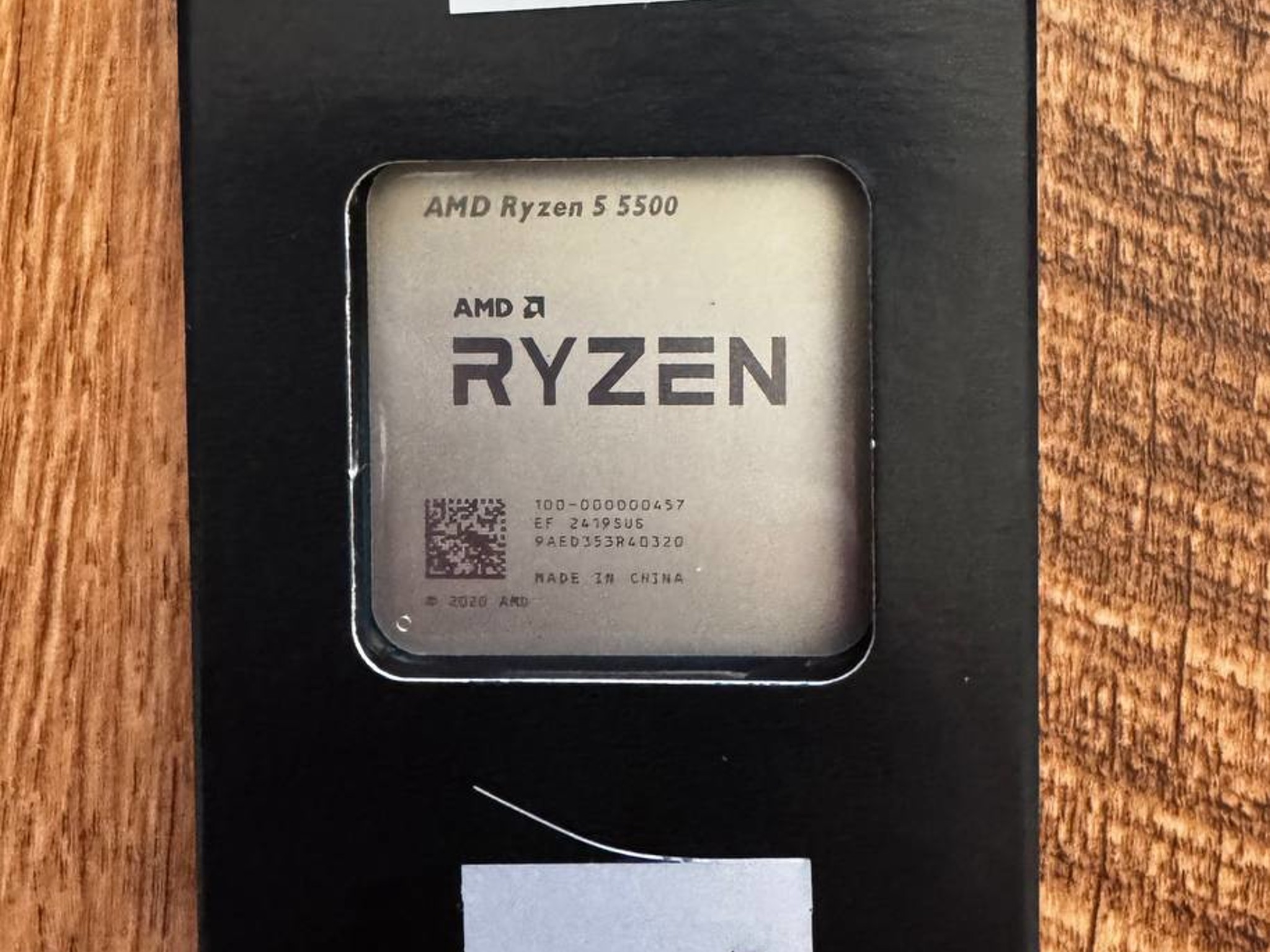 New Ryzen 5 5500 + AMD Wraith Stealth Cooler