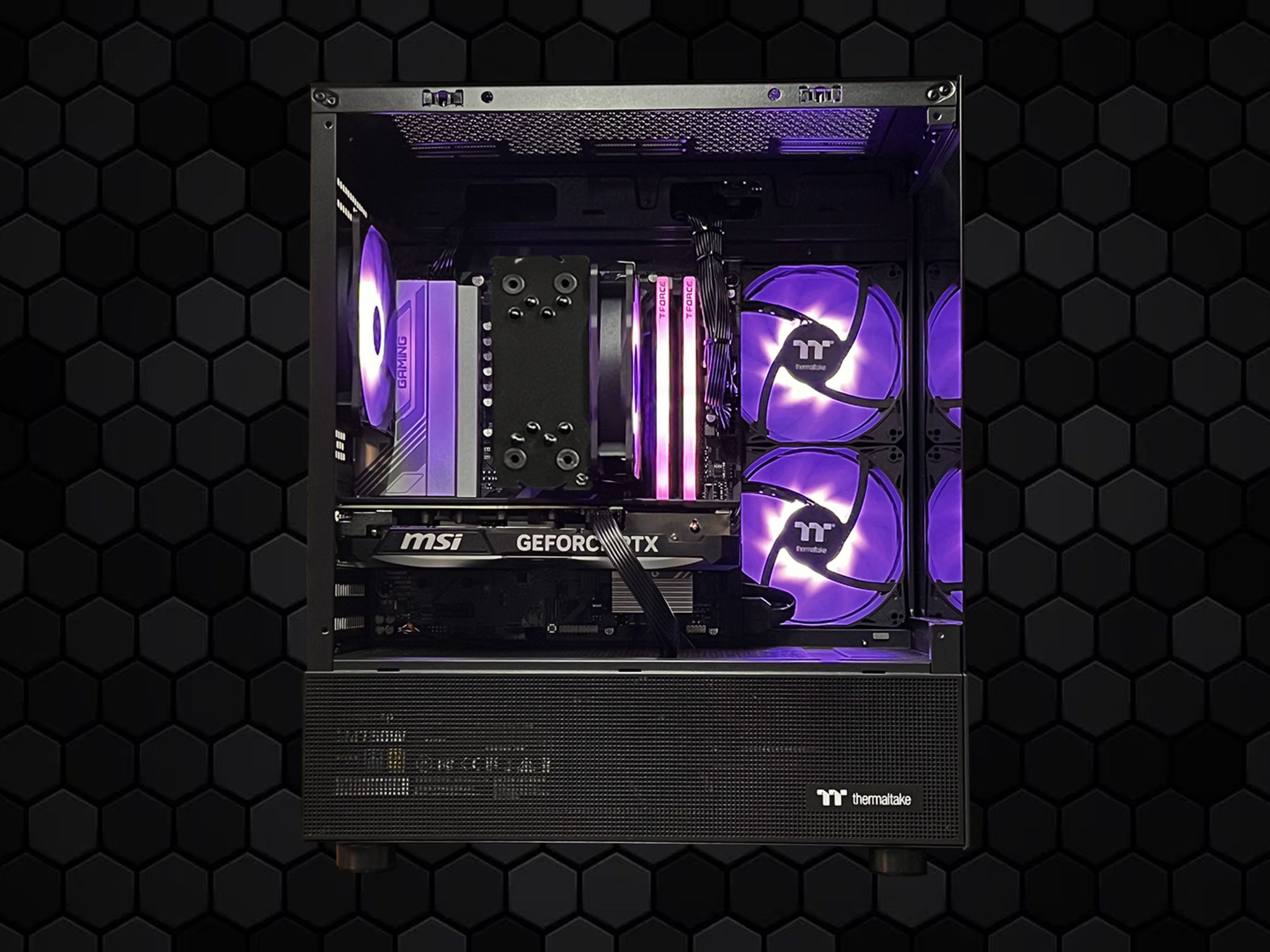 7600x | RTX 4070 SUPER | 64GB DDR5 | 4TB SSD | 650W Gold PSU | ARGB Fans | Advanced TT