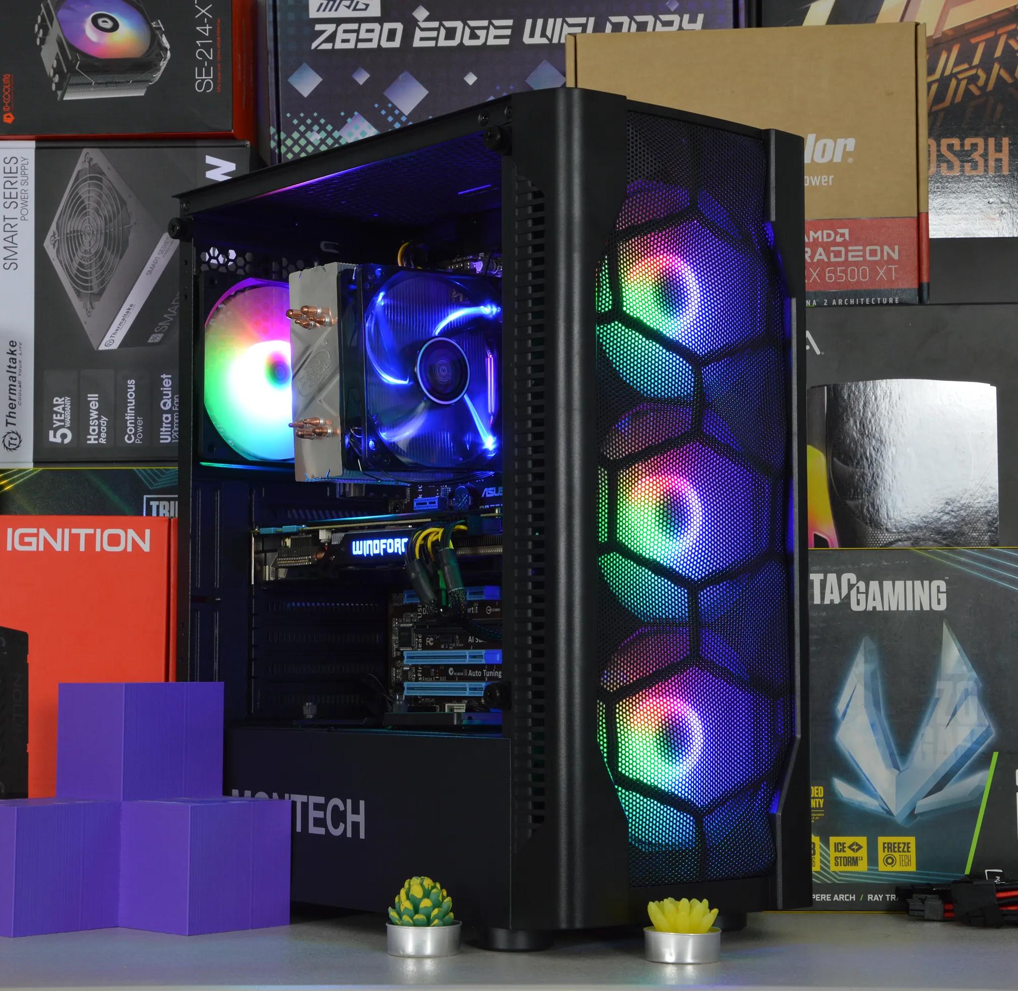 🔵🌈| GTX 970 4GB | INTEL i7 3770k | 16GB DDR3 RAM | 512GB NVME SSD | Rainbow Ice |