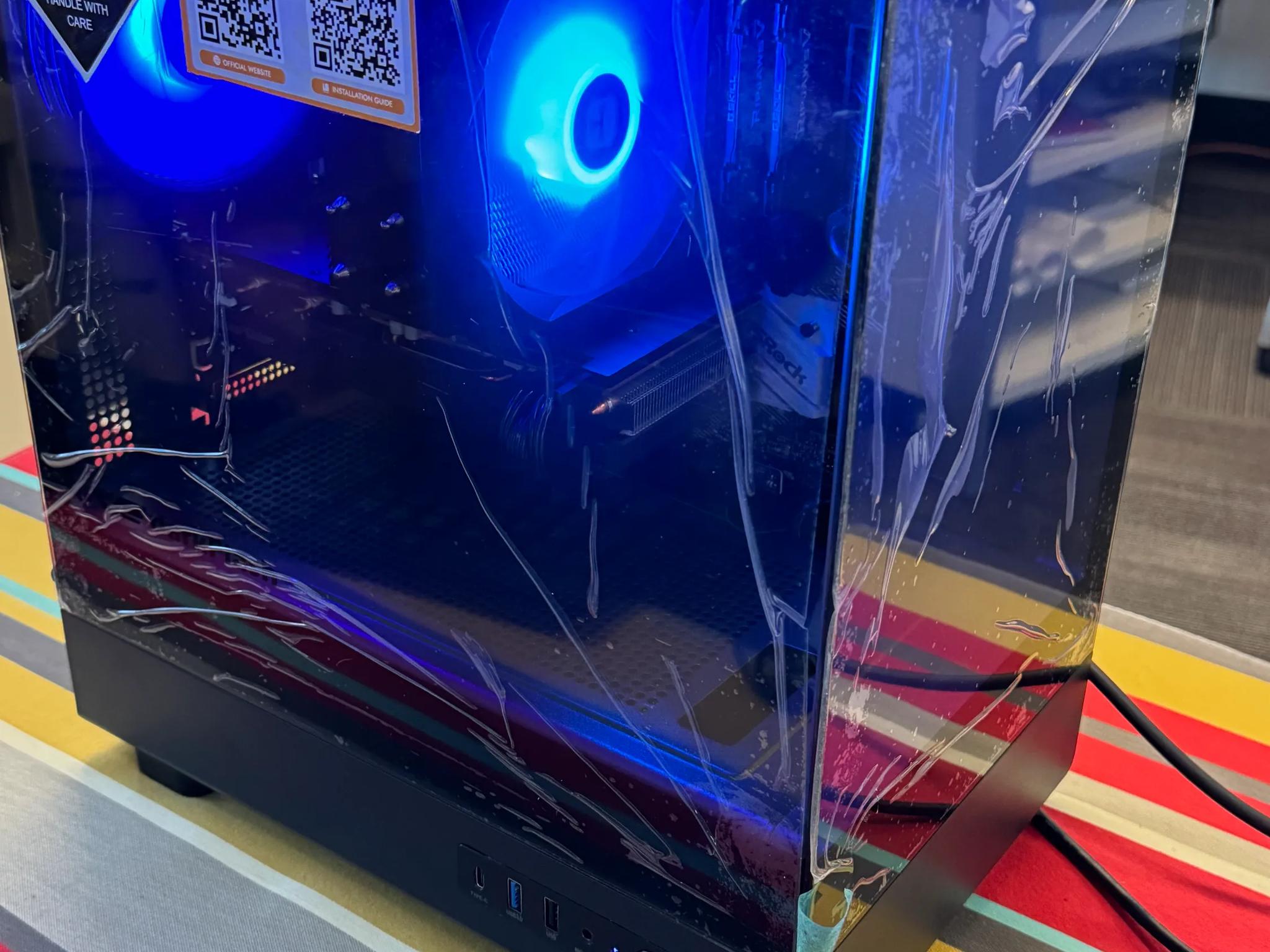 'ALL NEW PARTS' PC with AMD RYZEN 7 5700X & RX 7600