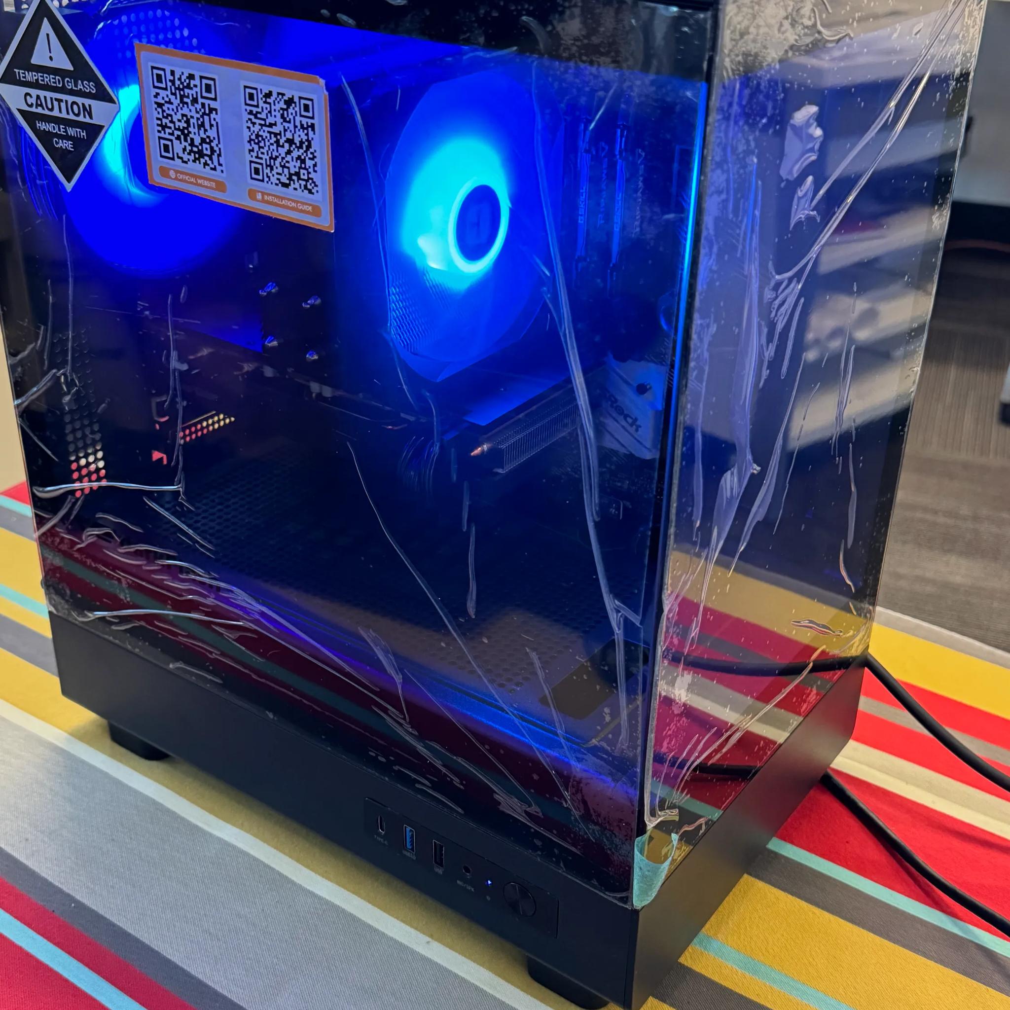 'ALL NEW PARTS' PC with AMD RYZEN 7 5700X & RX 7600