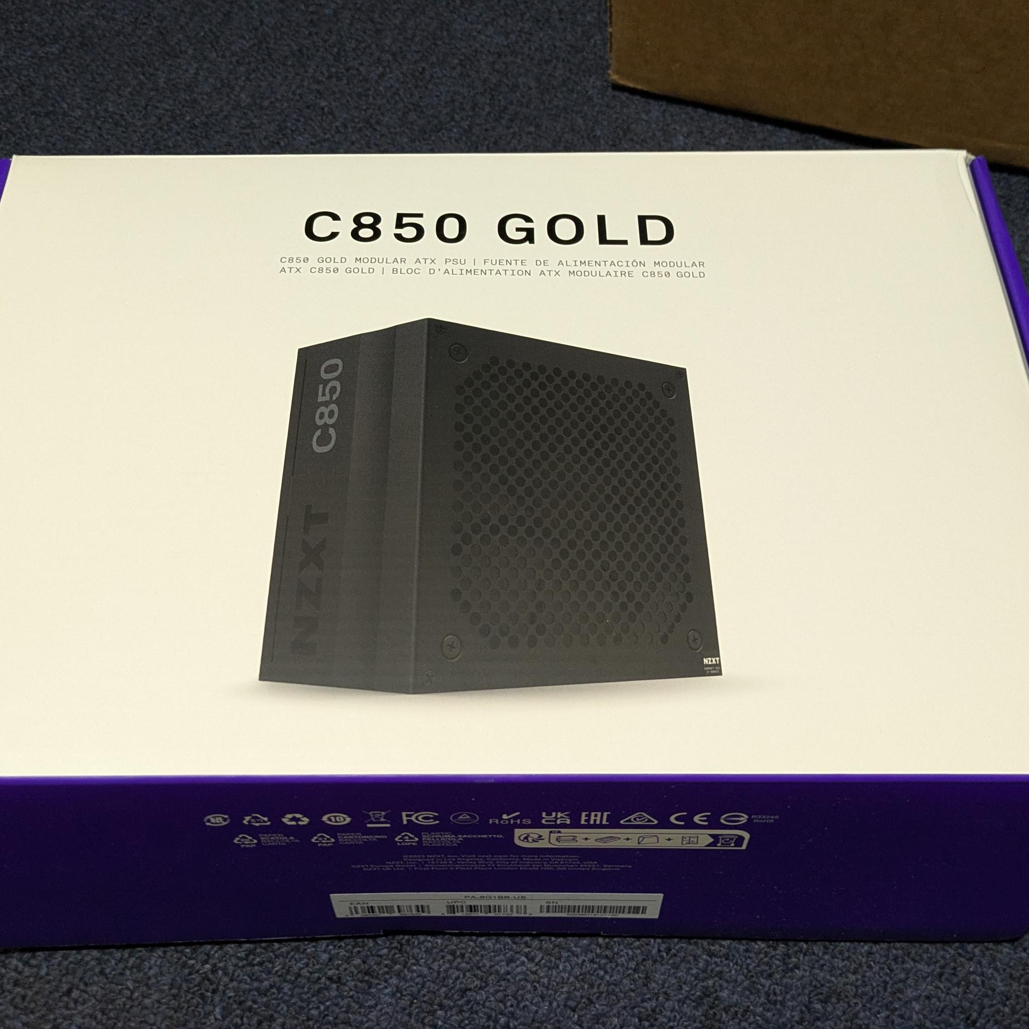 NZXT C850 - C Series ATX 850 Power Supply