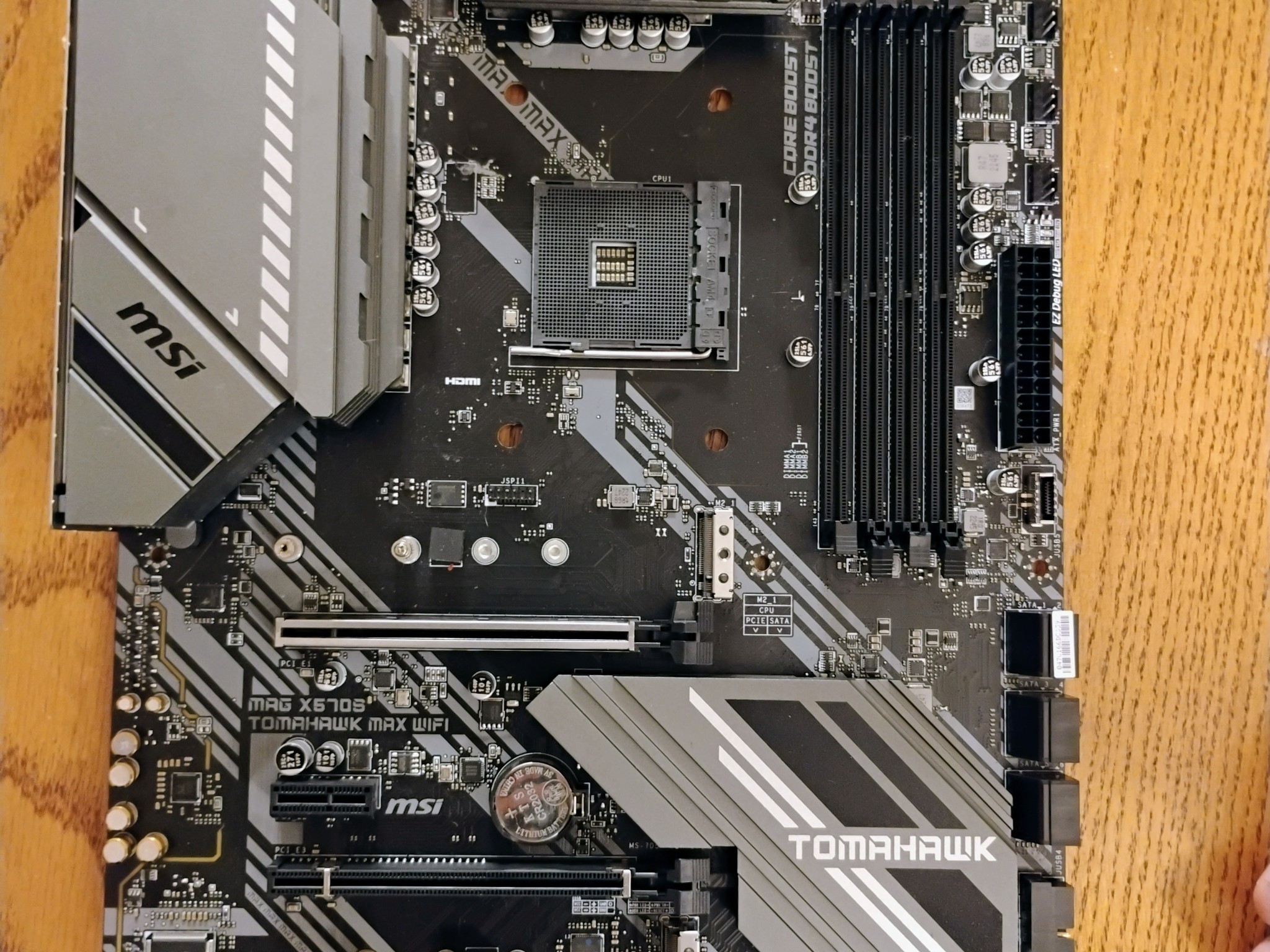 MSI Mag X570S Tomahawk Max WiFi AM4 ATX Motherboard
