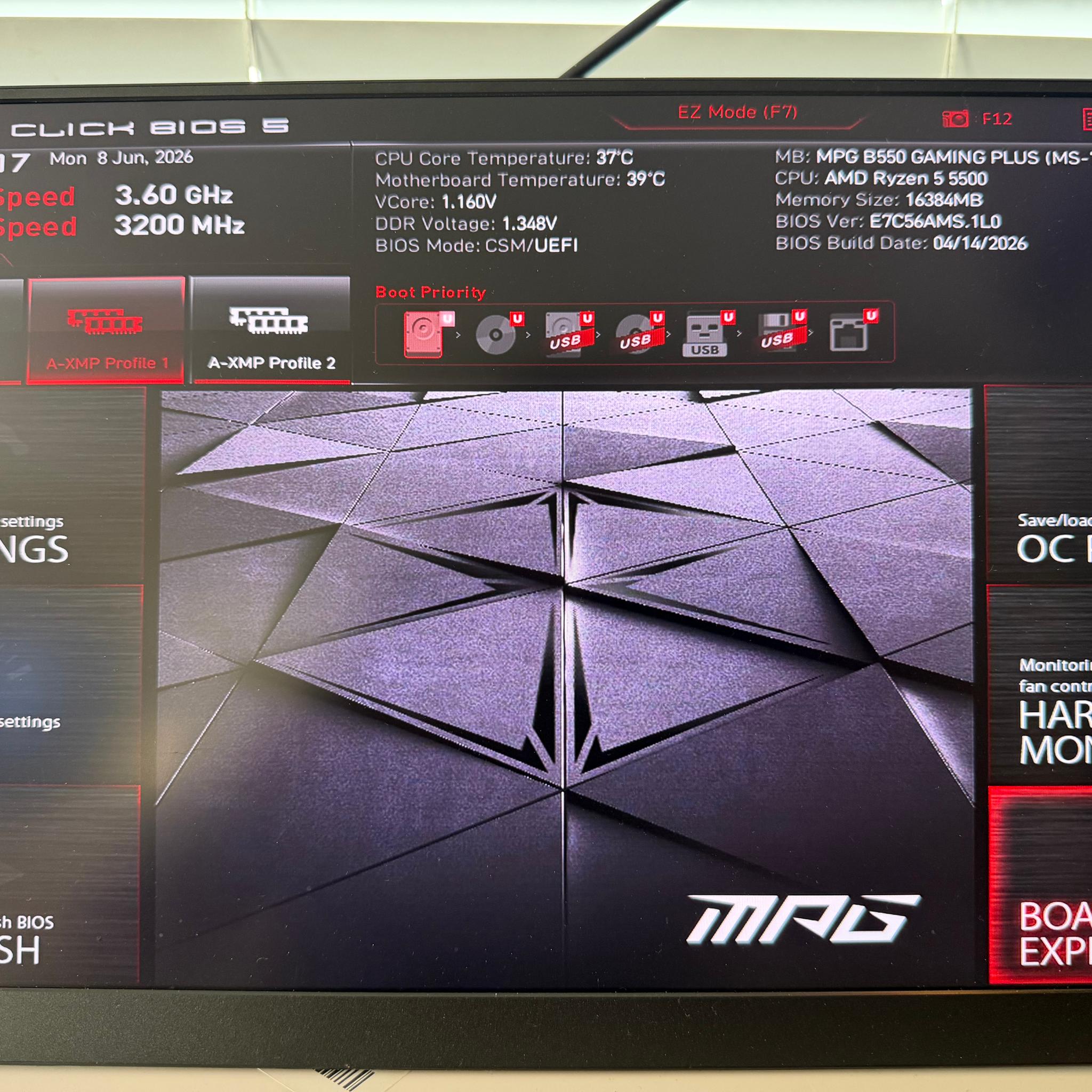 🔥 RGB Gaming PC | Intel Arc A750 8GB | Ryzen 5 5500 | 1TB | 850W PSU | 360mm AIO | WiFi 🔥