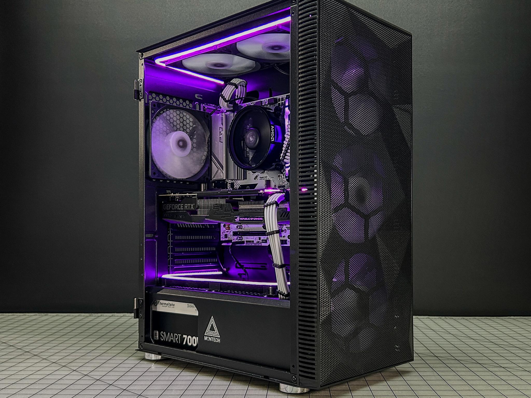 🍃🌧☔💦Dark Storm🍃🌧☔💦 RTX 2060 / AMD Ryzen 5 5500 / 512GB SSD / 16GB Ram / WIN10