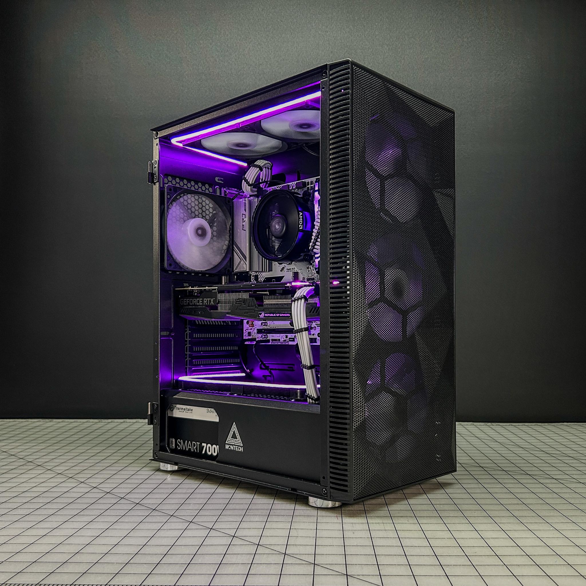 🍃🌧☔💦Dark Storm🍃🌧☔💦 RTX 2060 / AMD Ryzen 5 5500 / 512GB SSD / 16GB Ram / WIN10