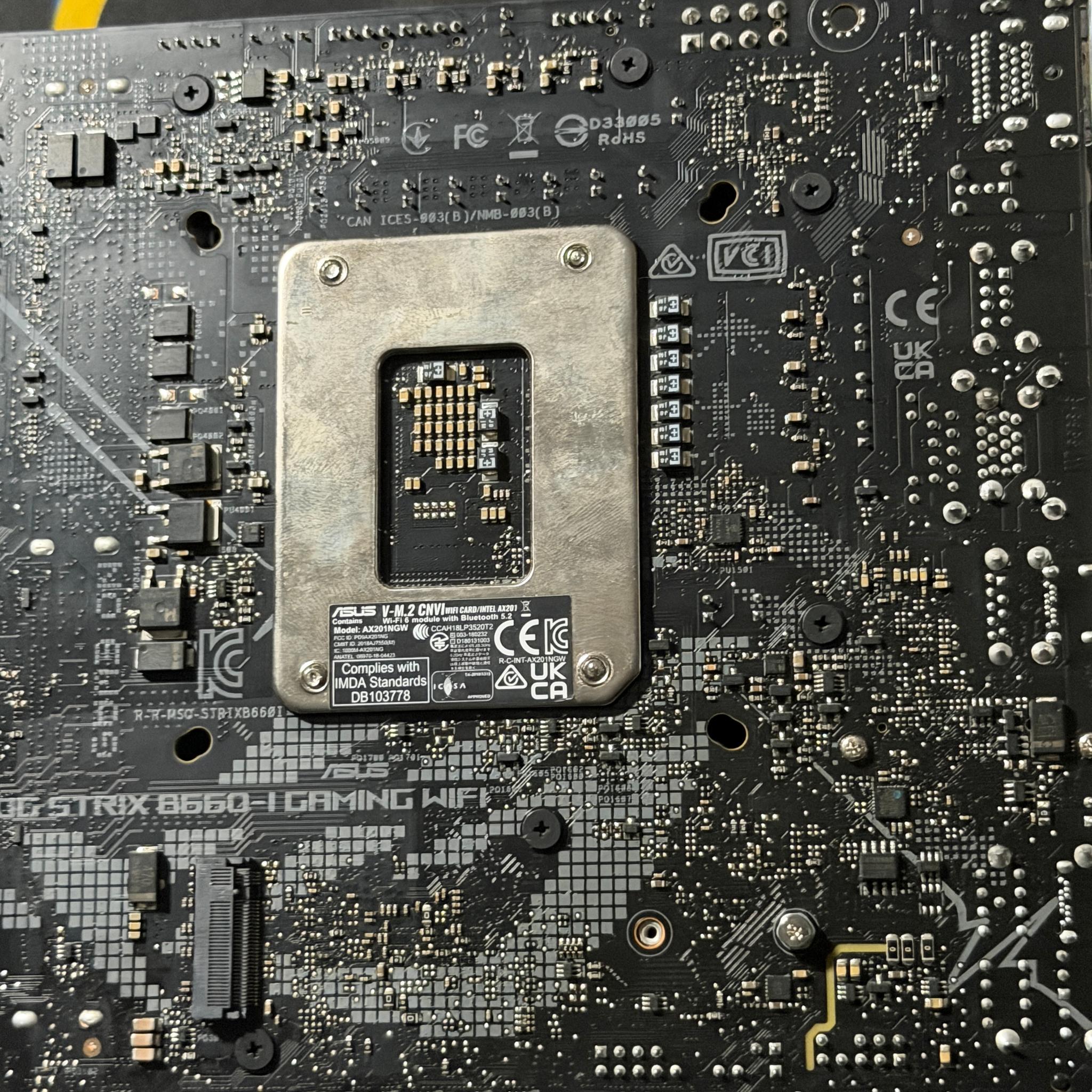 ASUS B660-I GAMING WIFI motherboard