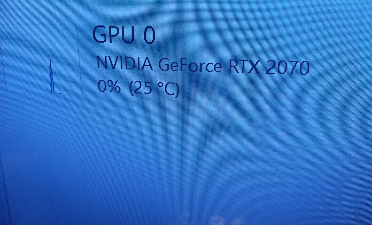 Nvidia GeForce RTX 2070 Blower 8GB GDDR6 Video Card Dell YYFD7 GPU