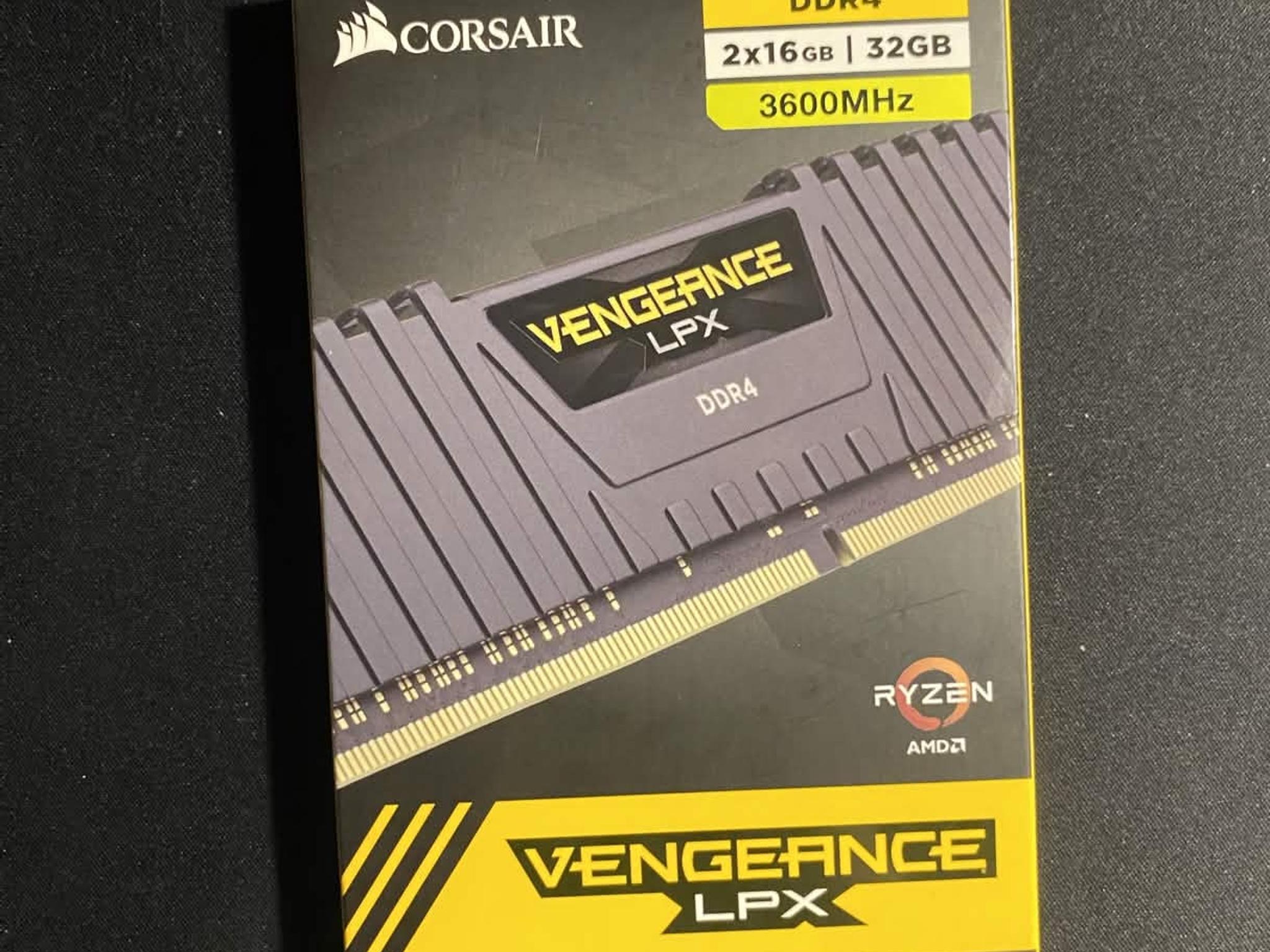 BRAND NEW UNOPENED 32GB CORSAIR DDR4 3600MHZ RAM