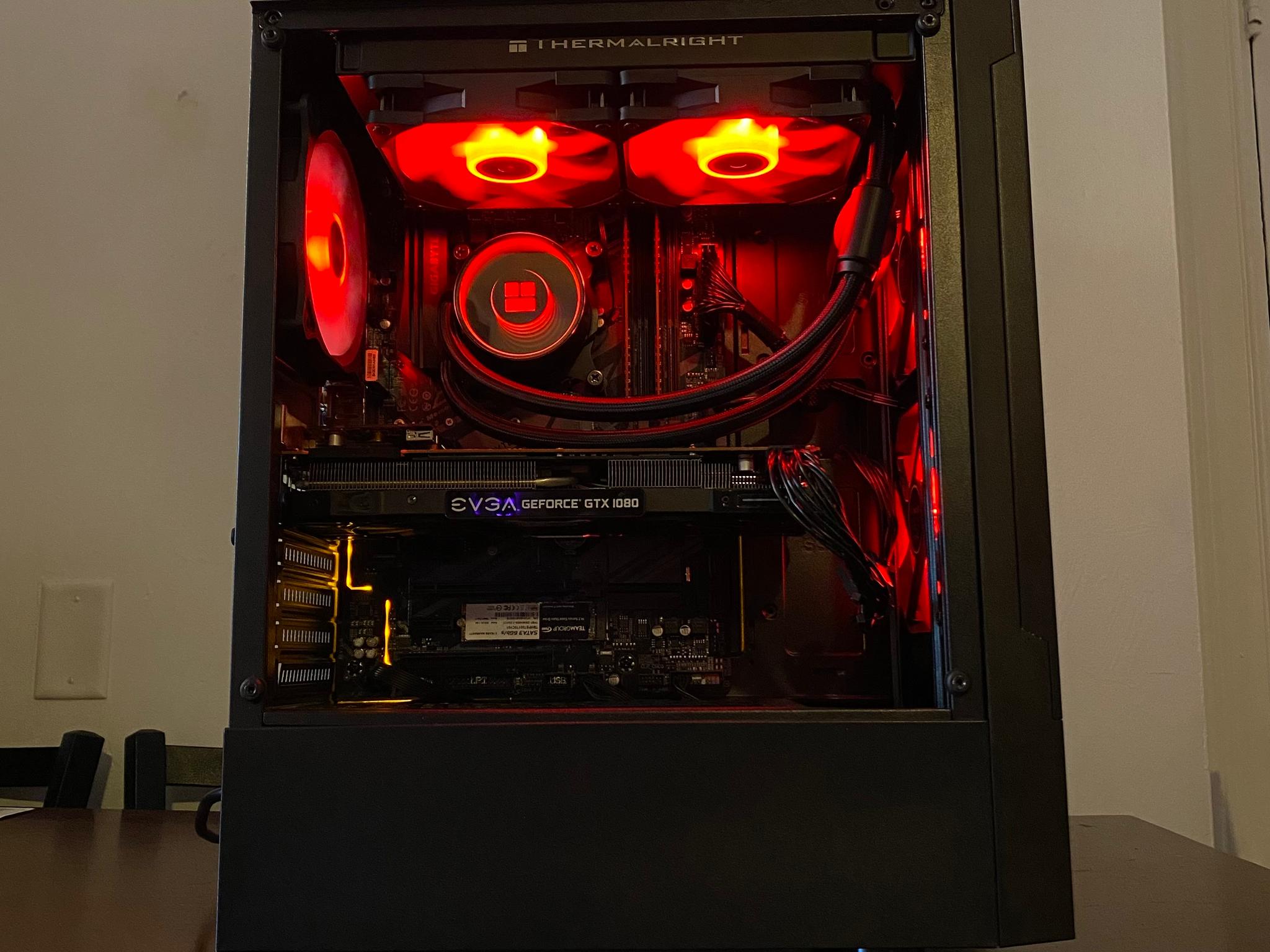 Water Cooled | i7 8700 | GTX 1080 | 32 gb ram