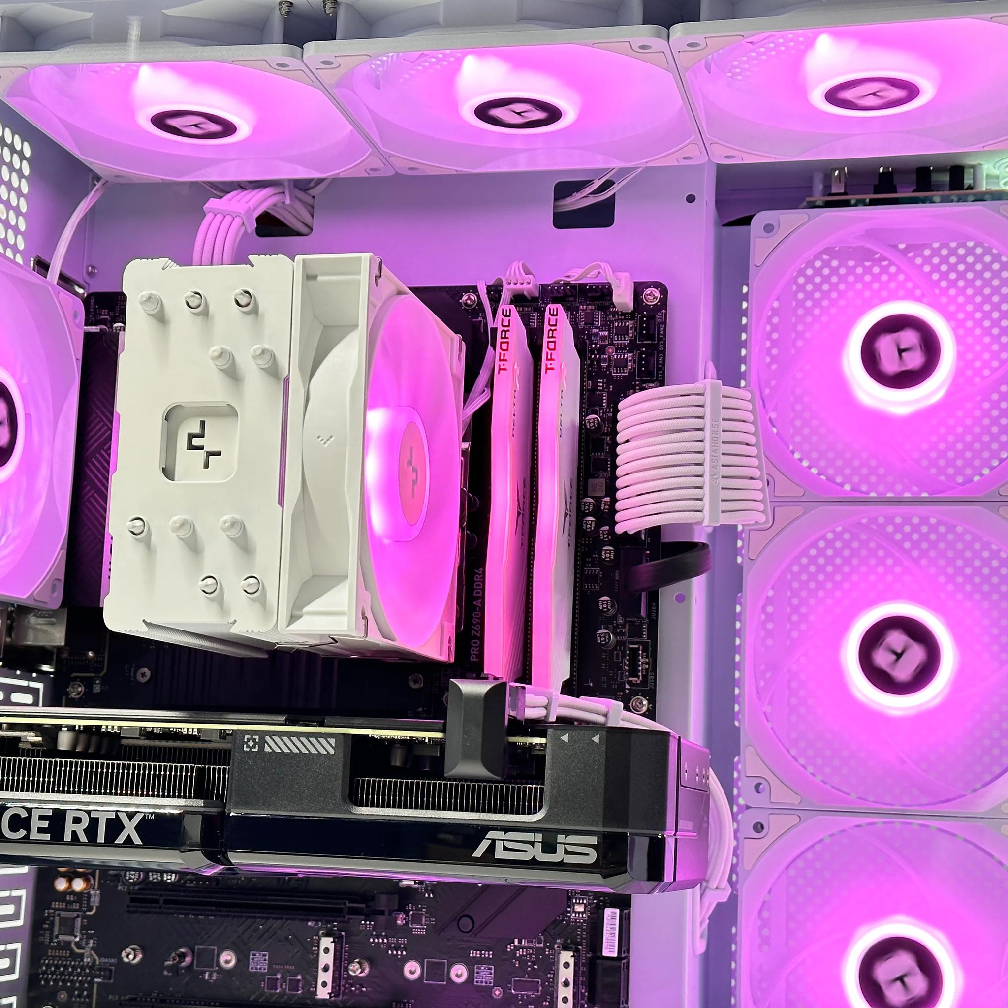 1440p-4K👑 Gaming PC🚀Nvidia RTX 4070 12GB⚡Intel 12600K 10-Core⚡32GB DDR4⚡1TB NVME