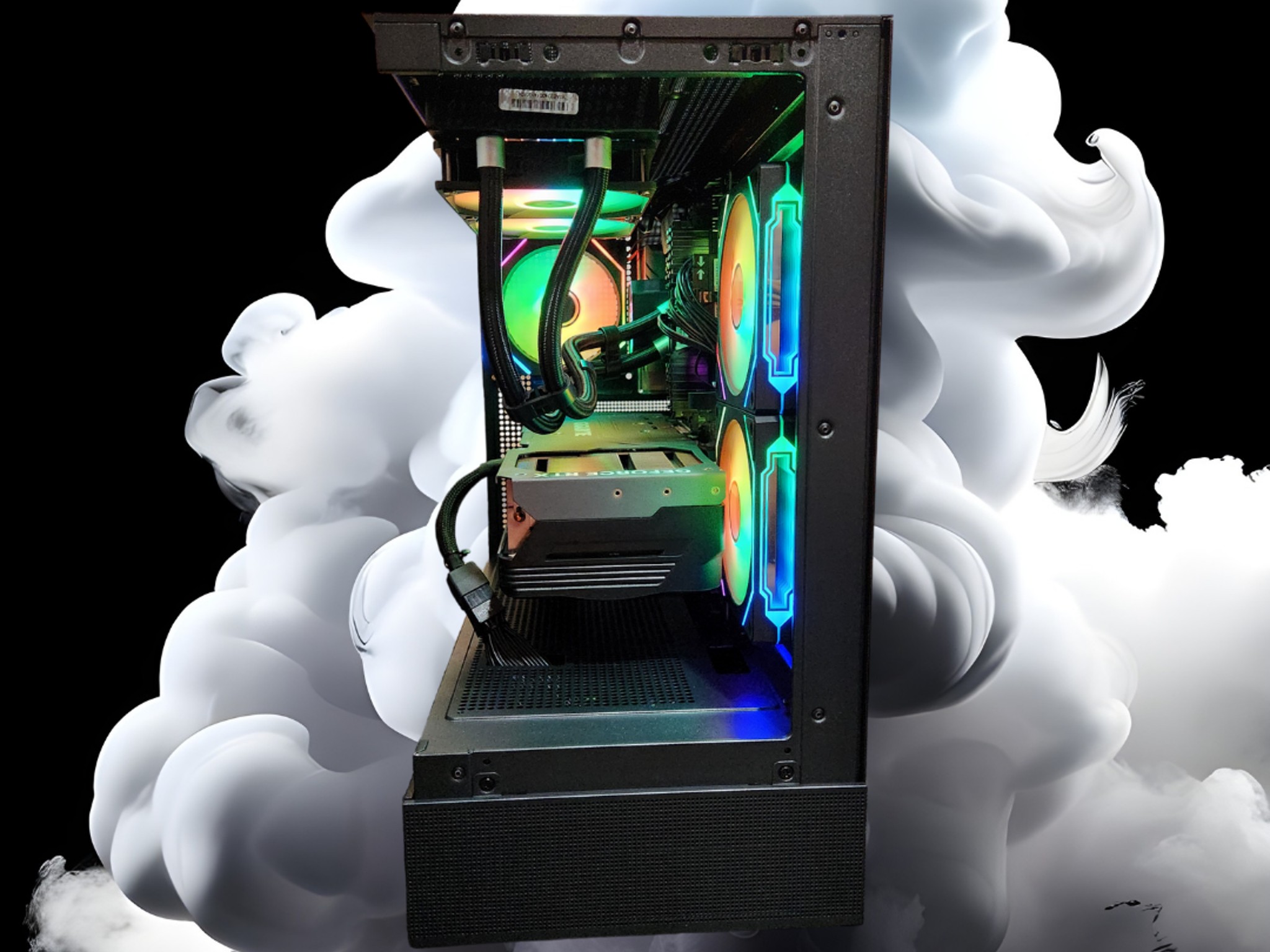 👑Monarch⚔️: RTX 4080 | Intel I7 12700KF | 32GB DDR4 RAM | 2TB SSD | 5 RGB Fans | Black RGB PC