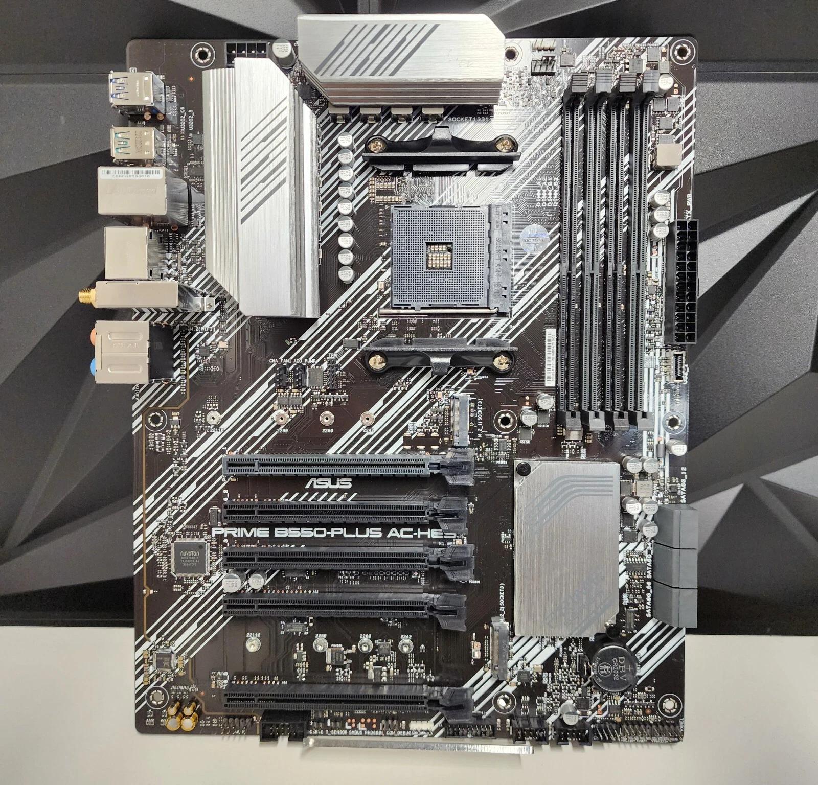 UPDATED BIOS ASUS PRIME B550-PLUS AC-HES WIFI DDR4 AM4 Motherboard