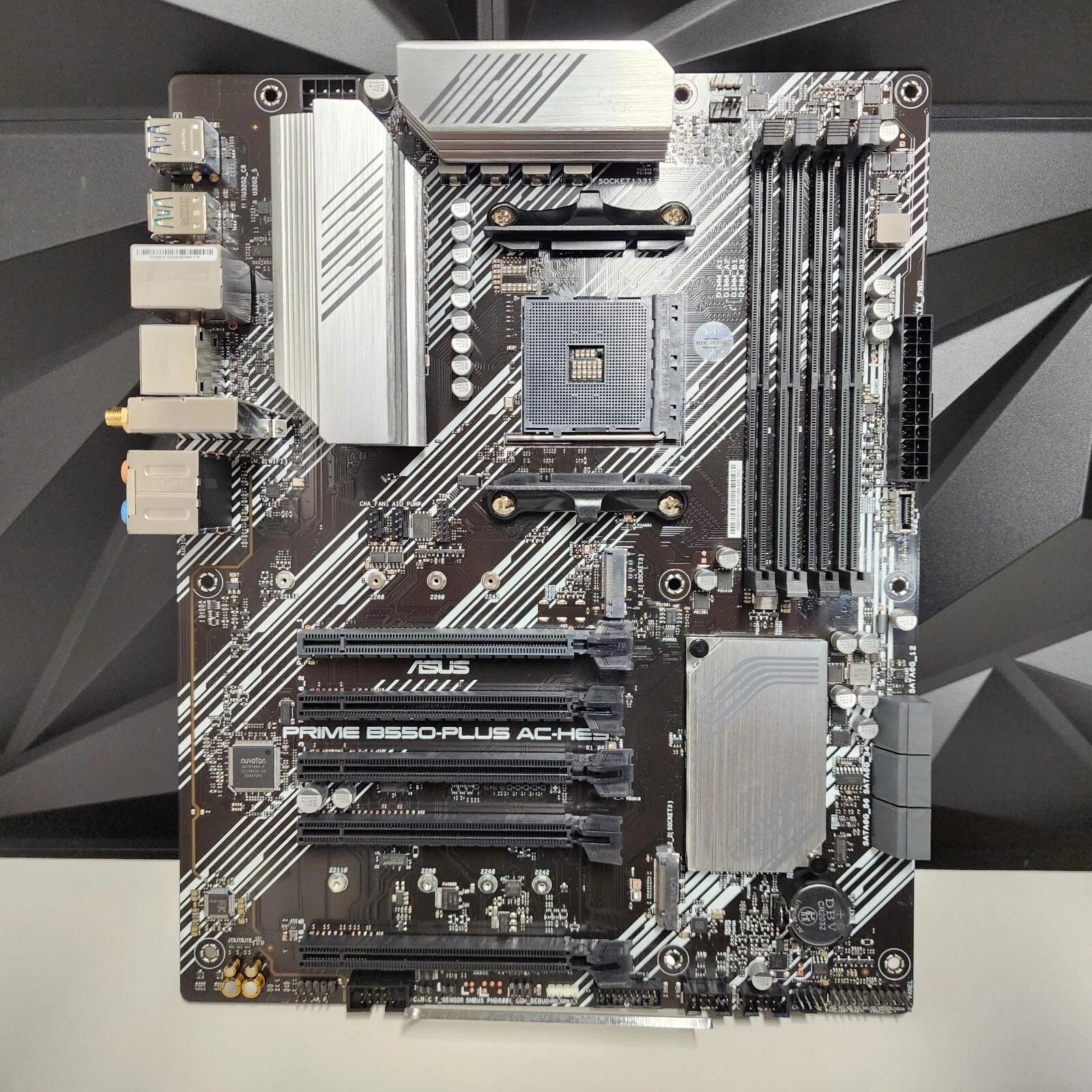 UPDATED BIOS ASUS PRIME B550-PLUS AC-HES WIFI DDR4 AM4 Motherboard