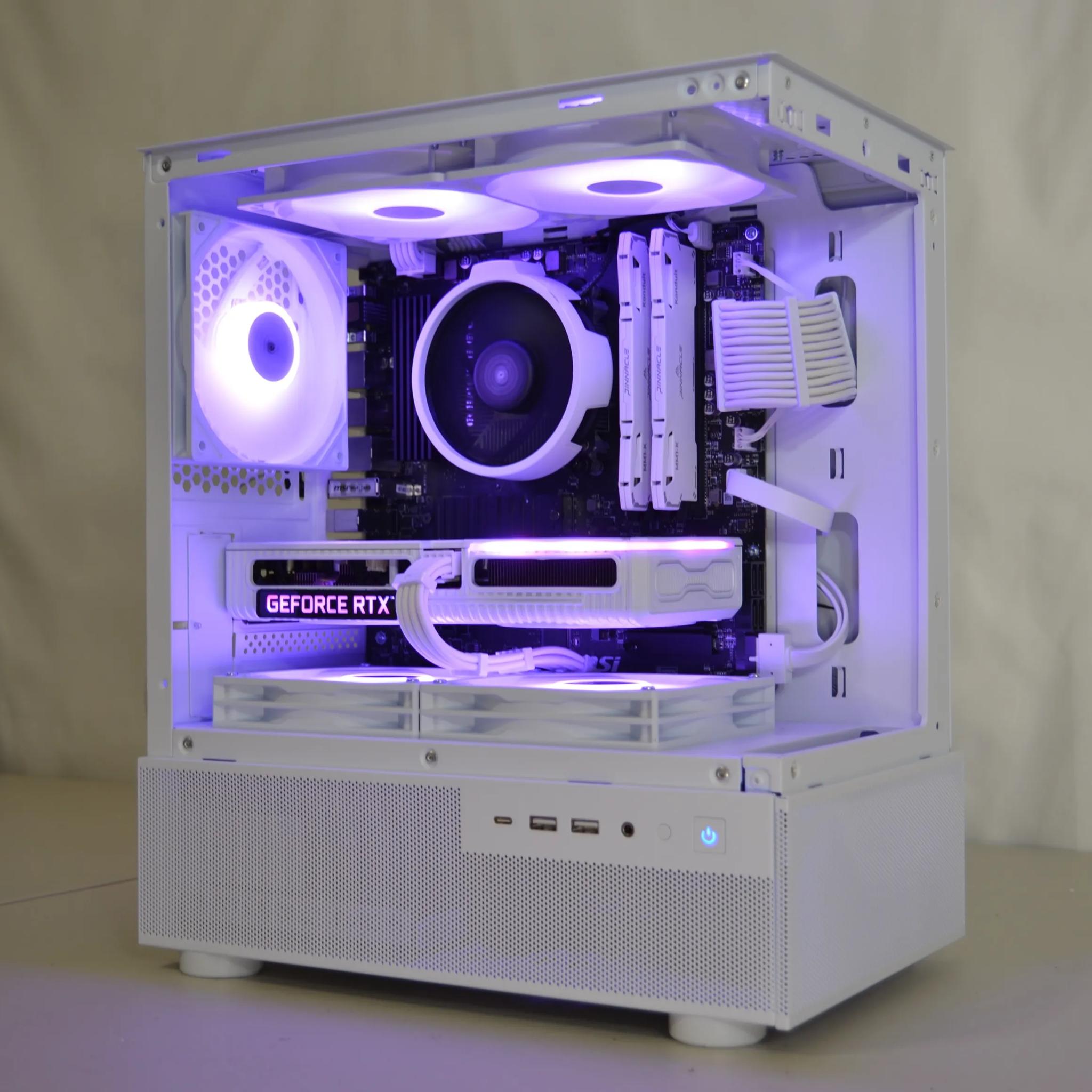 ⚪White Out V4⚪ - RTX 3060ti | Ryzen 7 3700X | 1tb NVMe | Windows 11 FULLY Activated