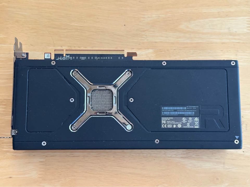 AMD Radeon RX 6800 XT 16 GB Reference Midnight Black edition with original box